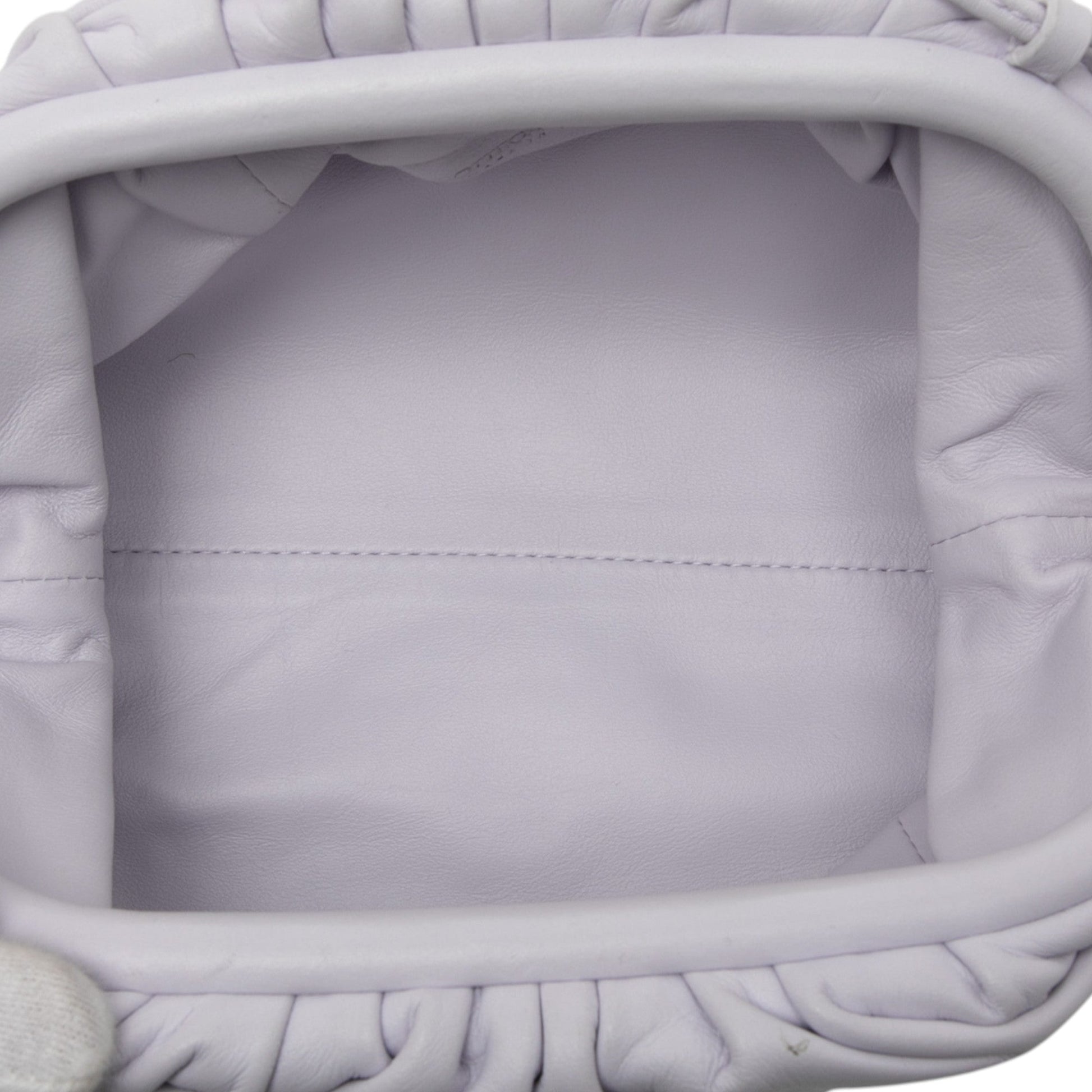 Bottega Veneta Lambskin The Mini Pouch Crossbody