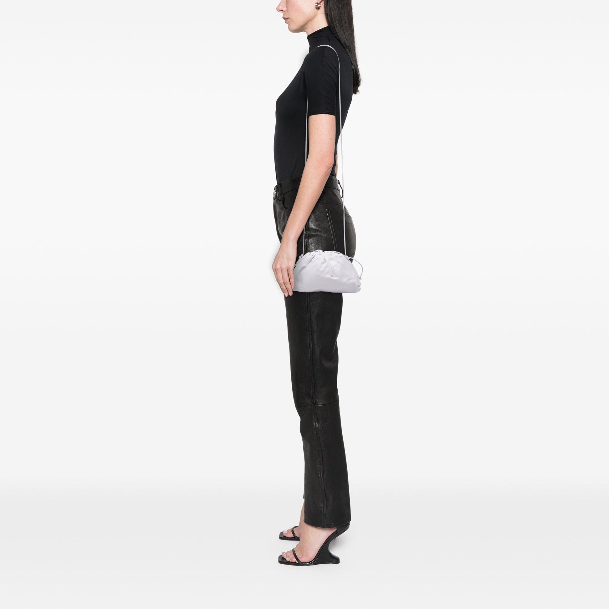 Bottega Veneta Lambskin The Mini Pouch Crossbody