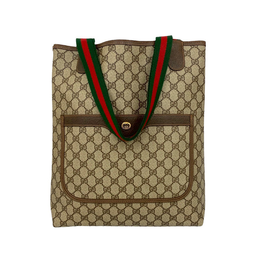 Gucci GG Supreme Web Tote