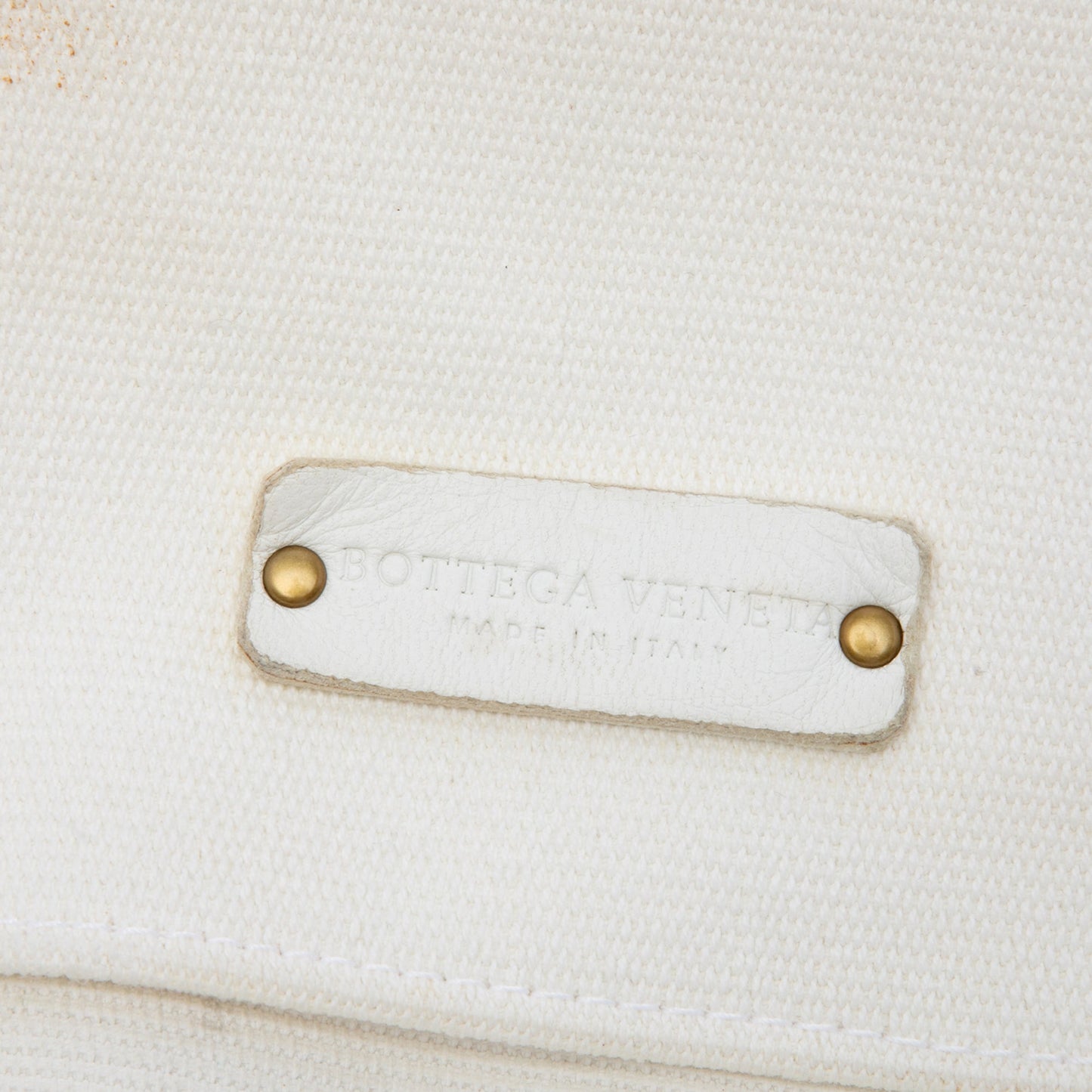 Bottega Veneta Canvas Braided Tote