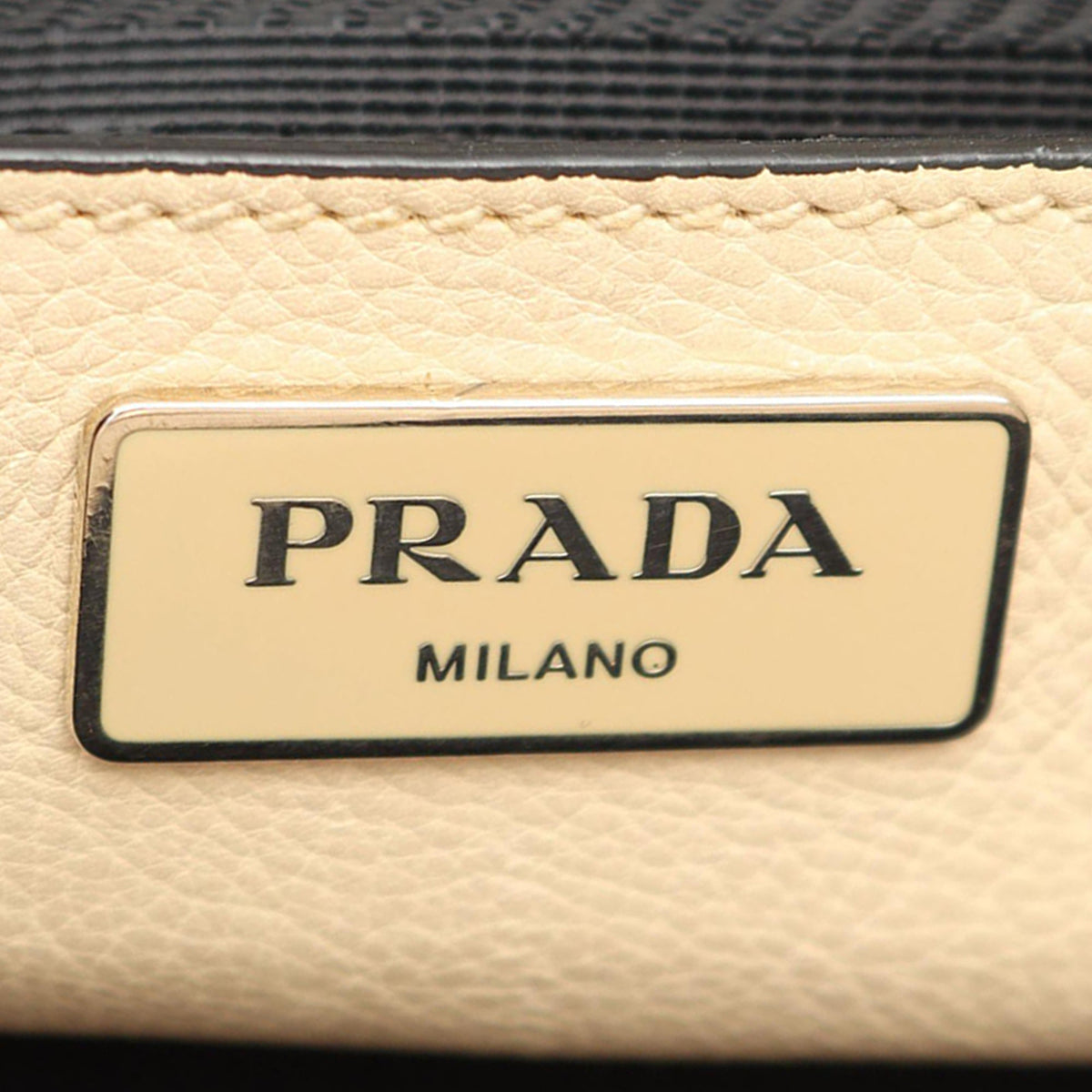Prada City Calf Double Zip Satchel