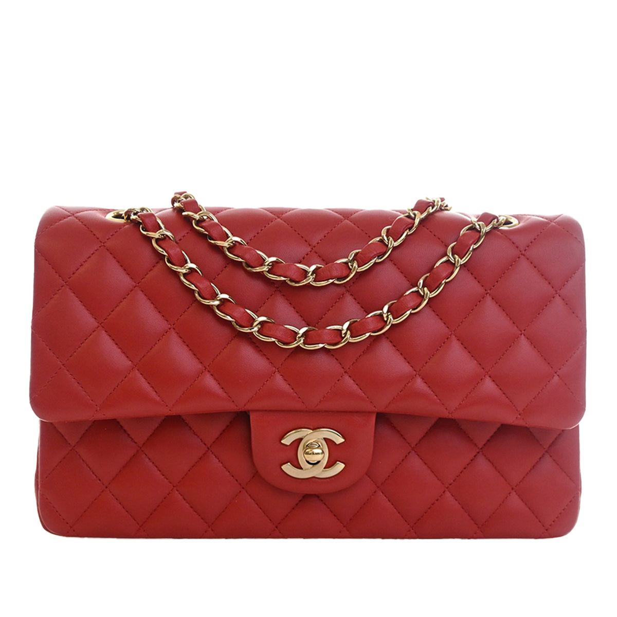 Chanel Medium Classic Lambskin Double Flap