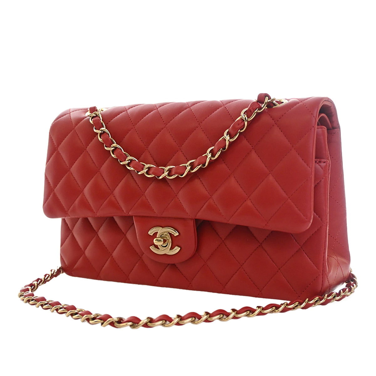 Chanel Medium Classic Lambskin Double Flap