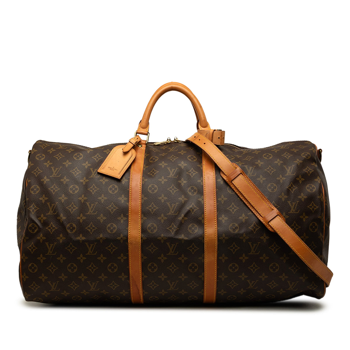 Louis Vuitton Monogram Keepall Bandouliere 60 — Brown