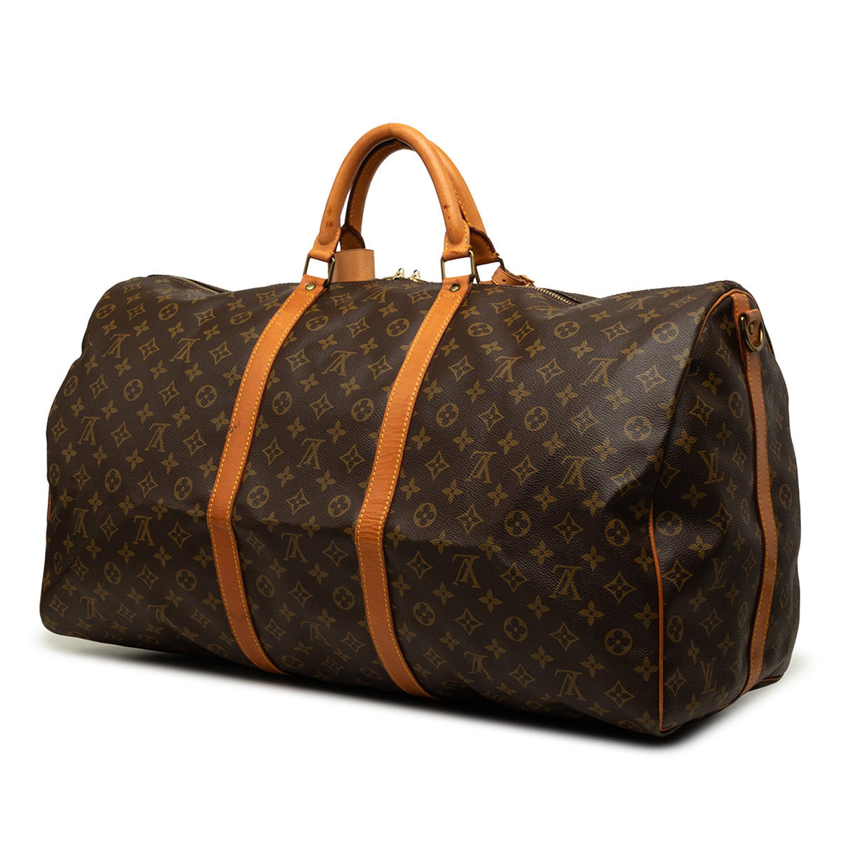 Louis Vuitton Monogram Keepall Bandouliere 60 — Brown