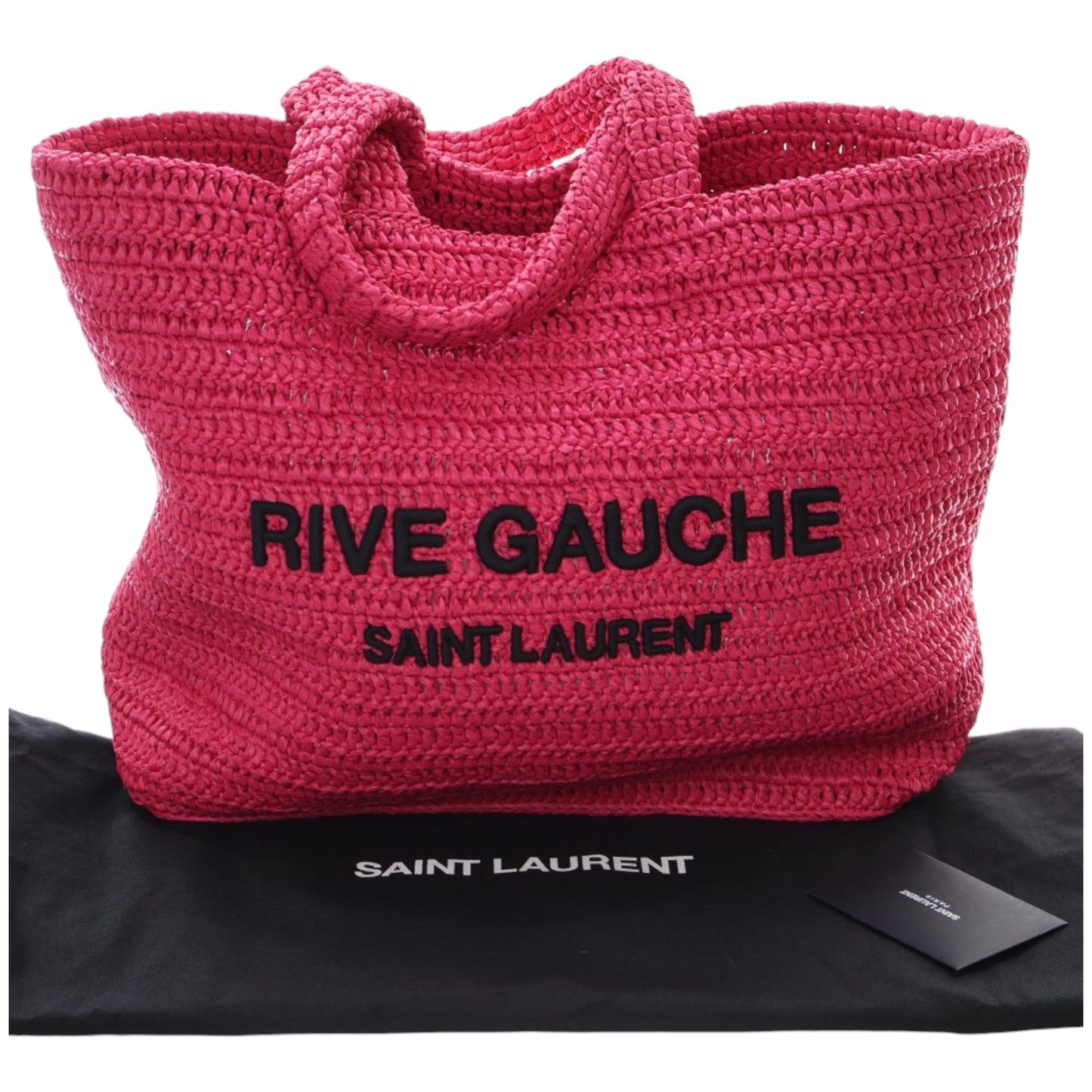 Raffia Rive Gauche Tote