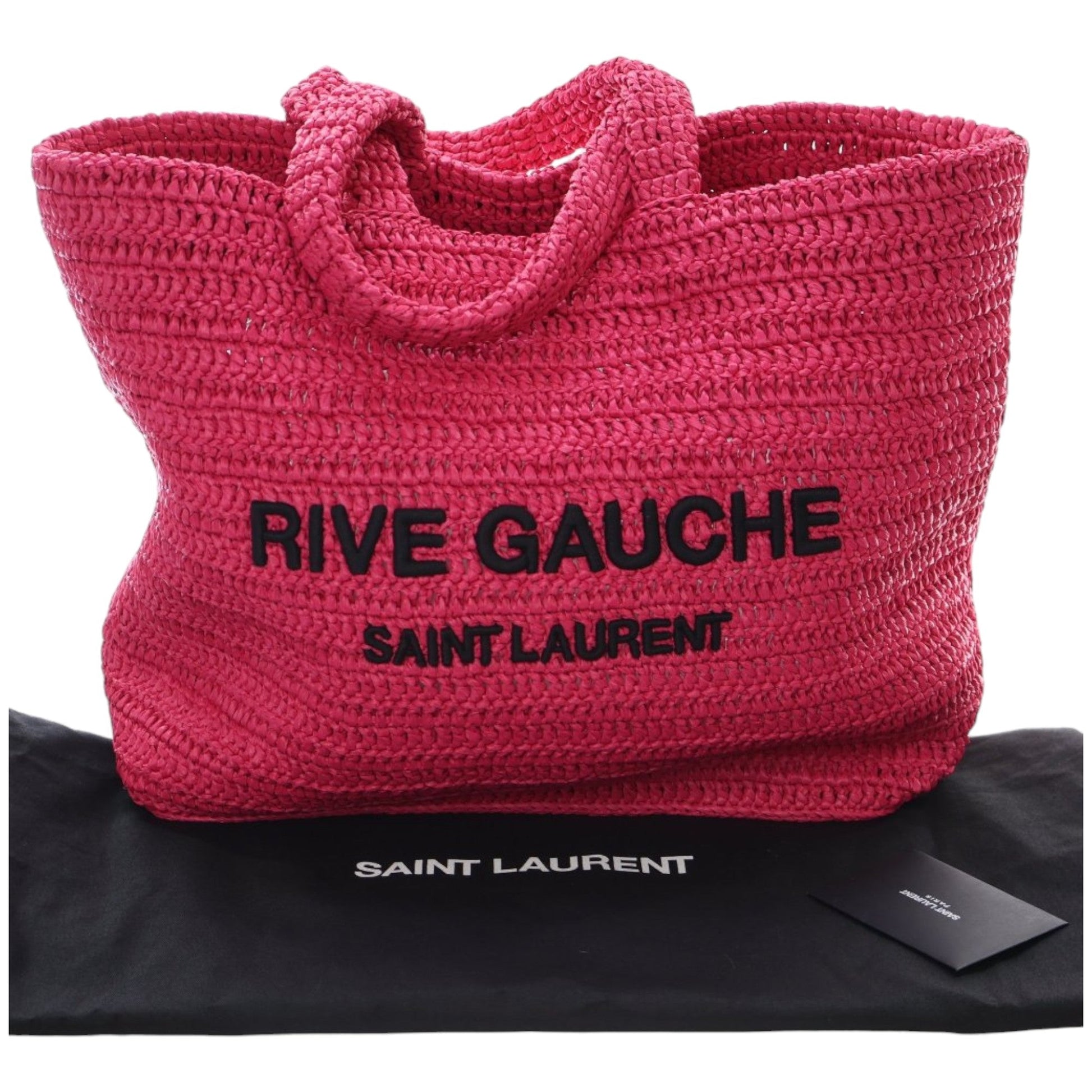 Raffia Rive Gauche Tote