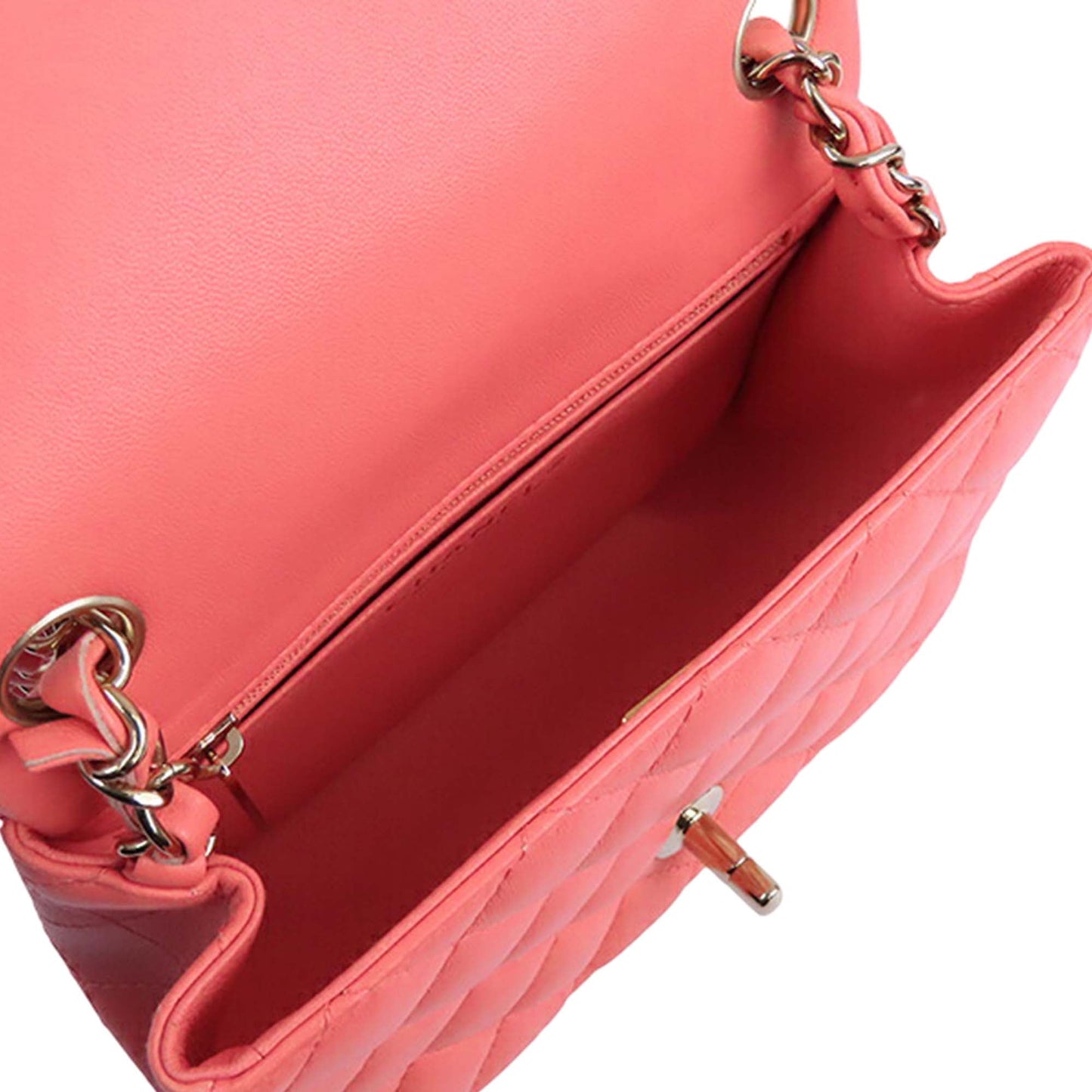 Chanel Mini Square Classic Lambskin Single Flap