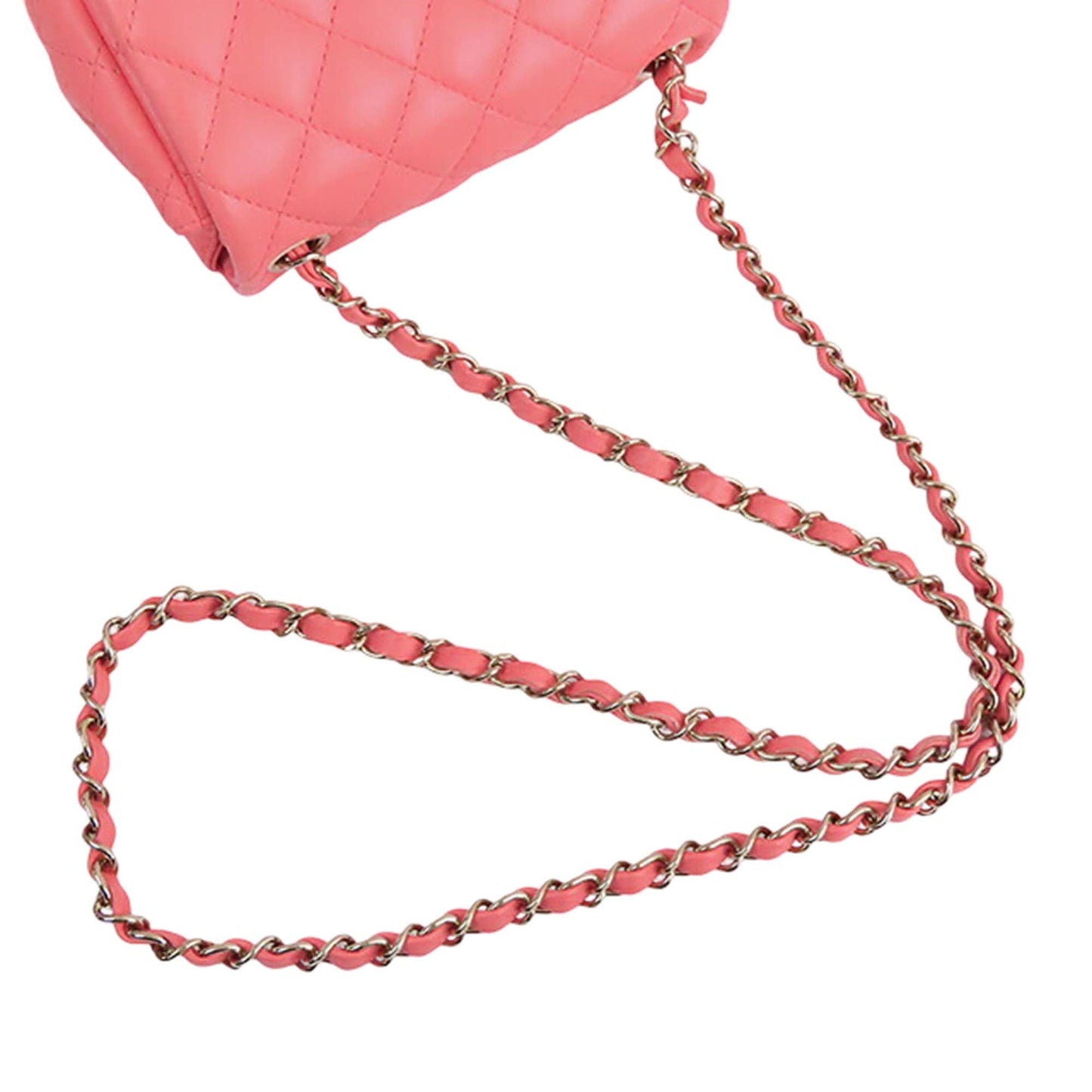 Chanel Mini Square Classic Lambskin Single Flap