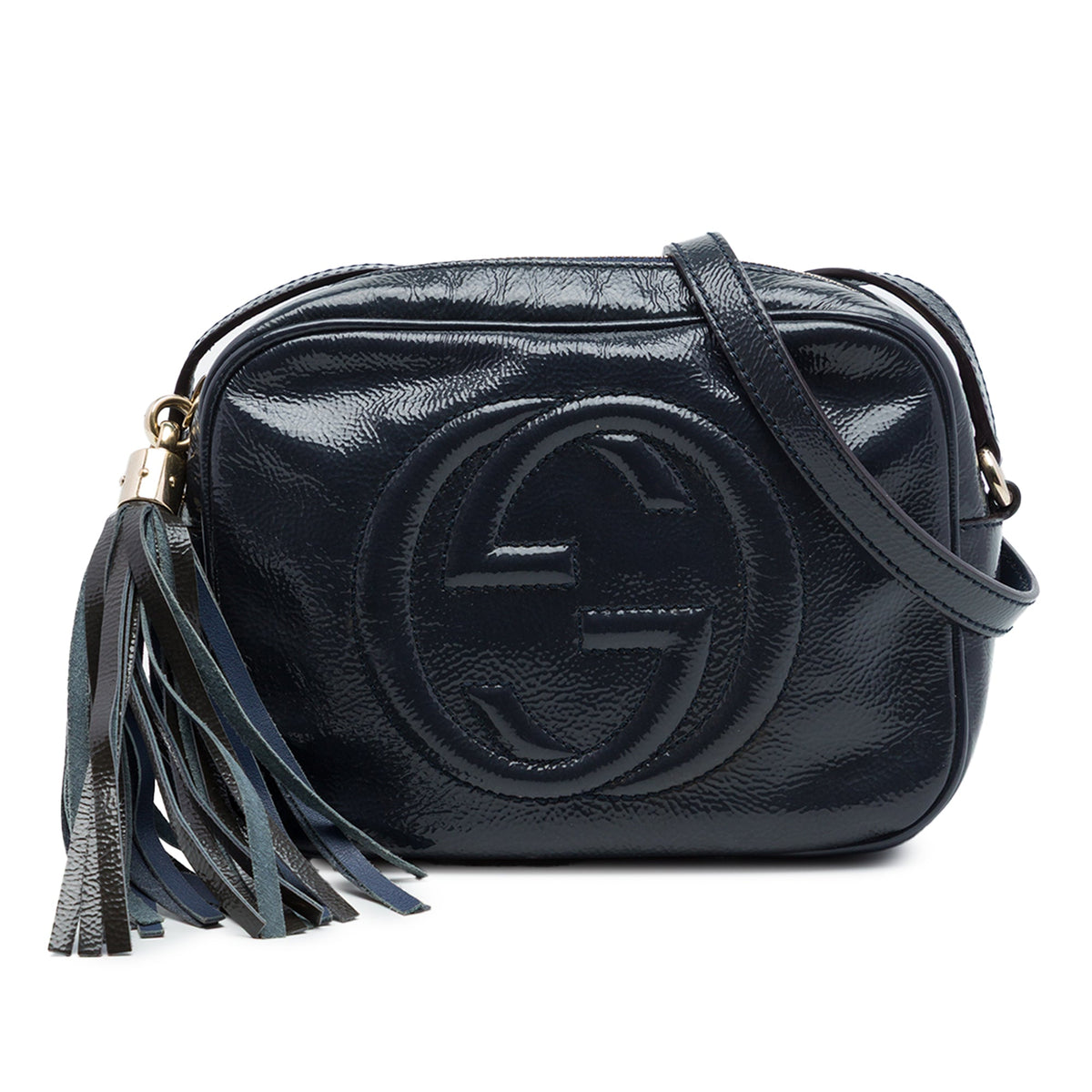 Gucci Patent Soho Disco Crossbody
