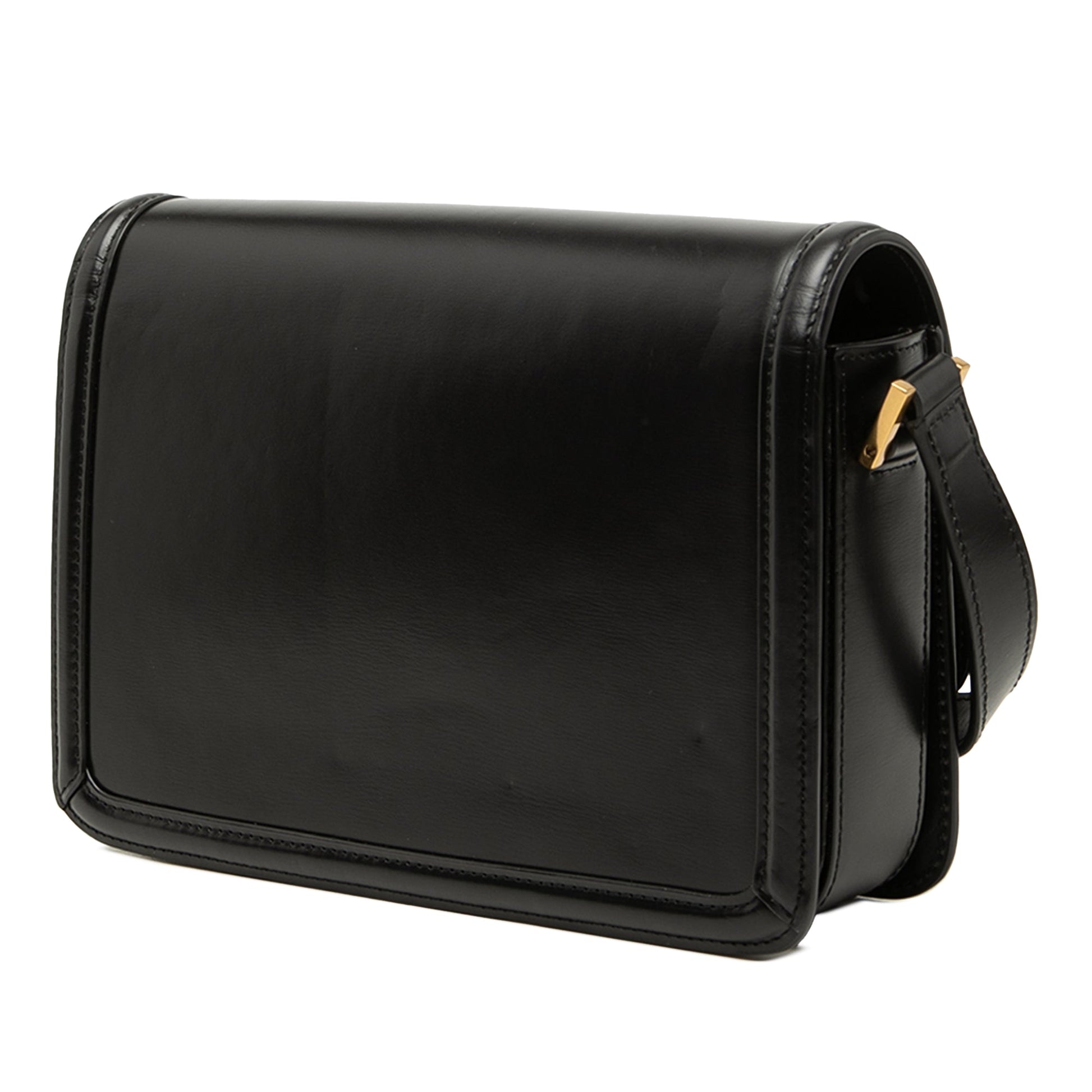 Saint Laurent Medium Calfskin Solferino Satchel In Box