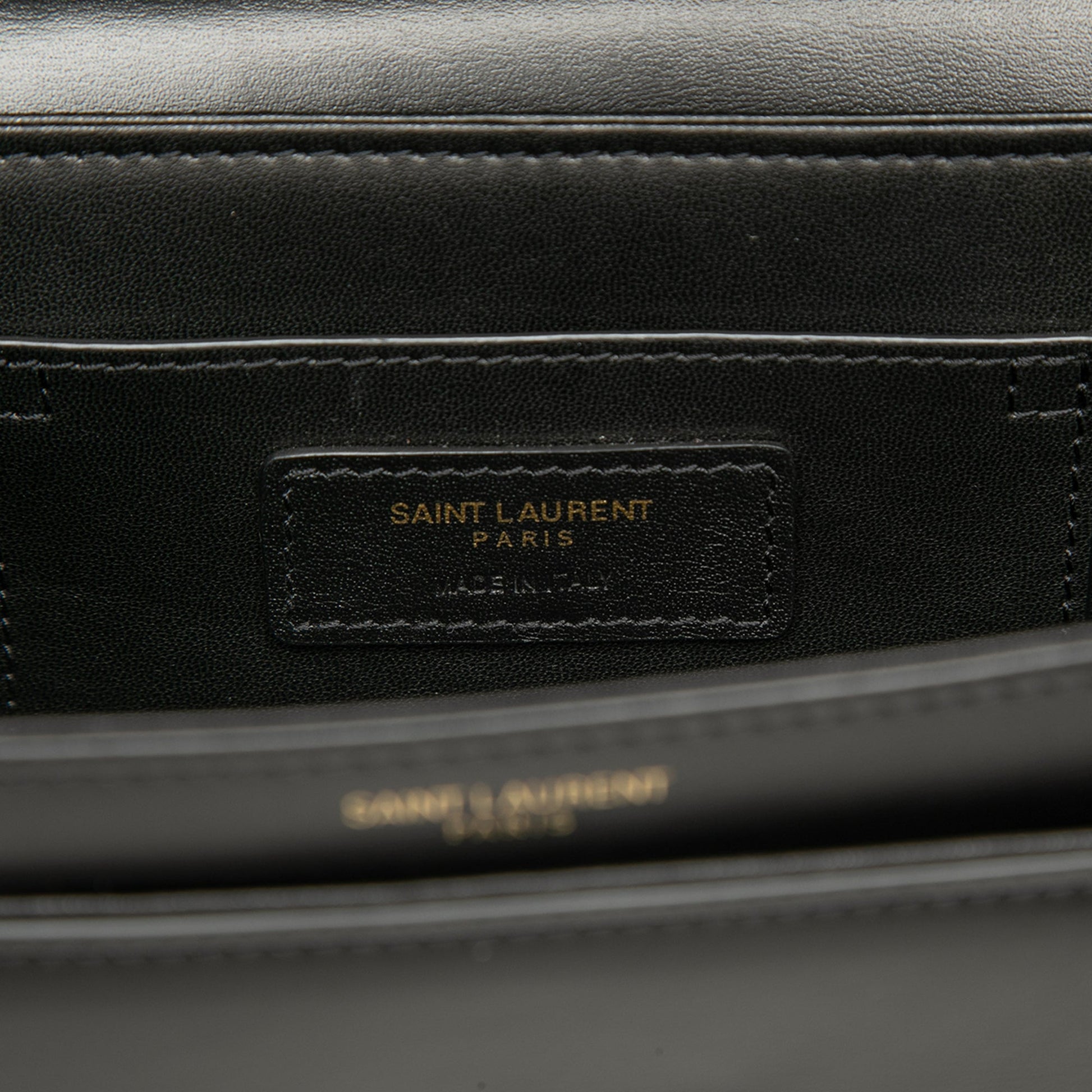 Saint Laurent Medium Calfskin Solferino Satchel In Box