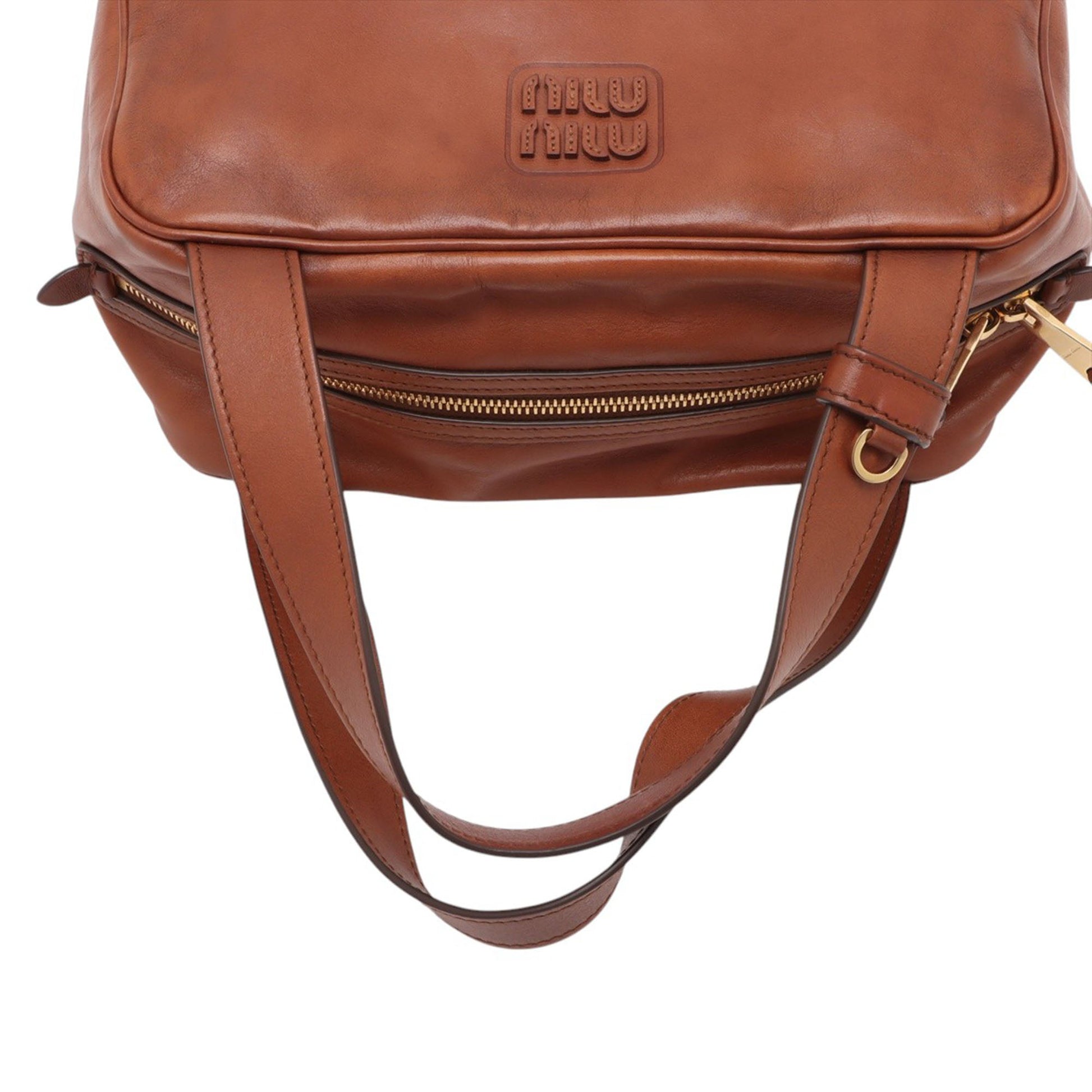 Miu Miu Calfksin Top Handle Bag