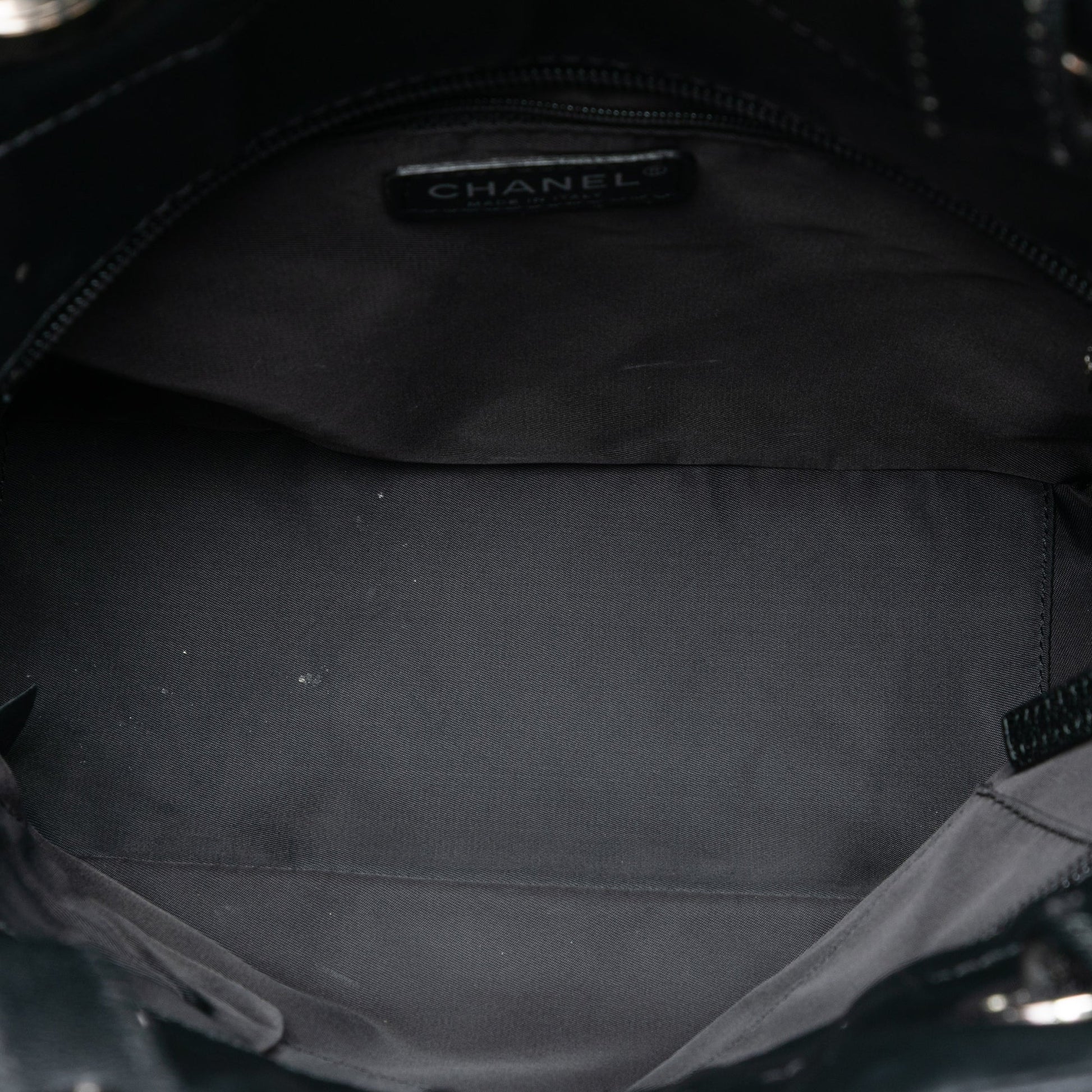 Chanel Small Quilted Coated Canvas Paris Biarritz Tote