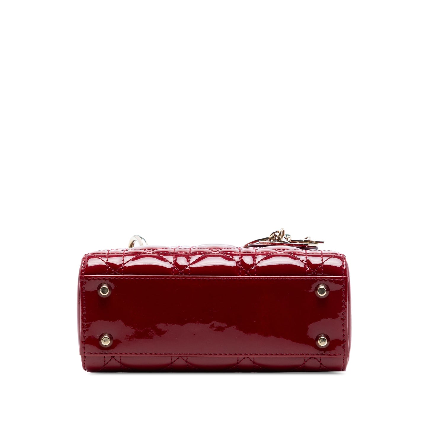 Dior Mini Patent Cannage Lady Dior