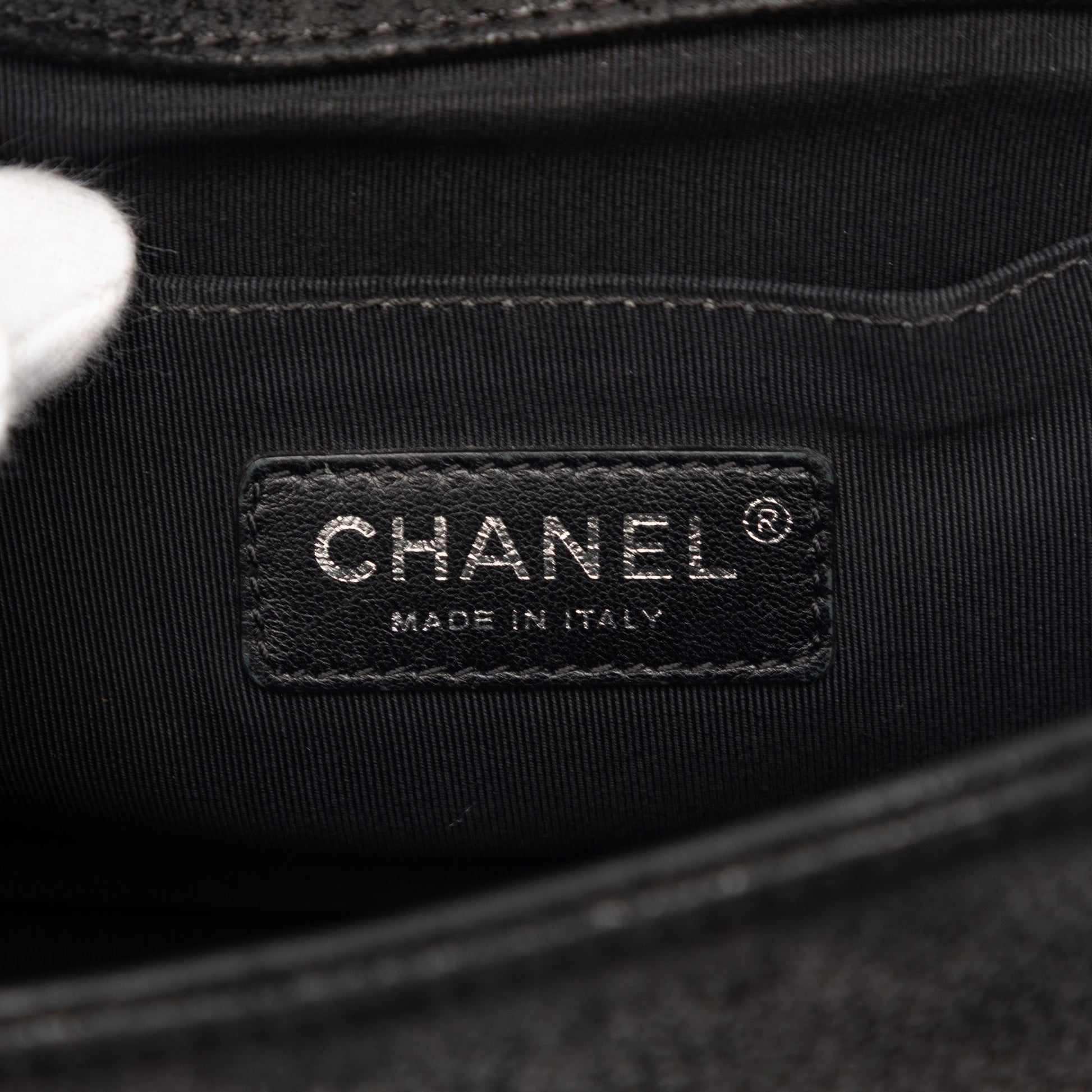 Chanel Old Medium Quilted Suede Chesterfield Boy Flap