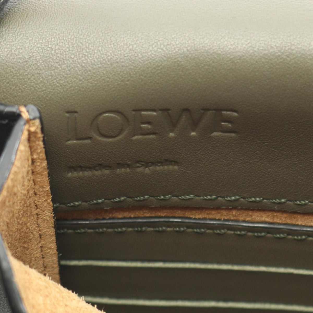 LOEWE Leather Gusset Phone Holder