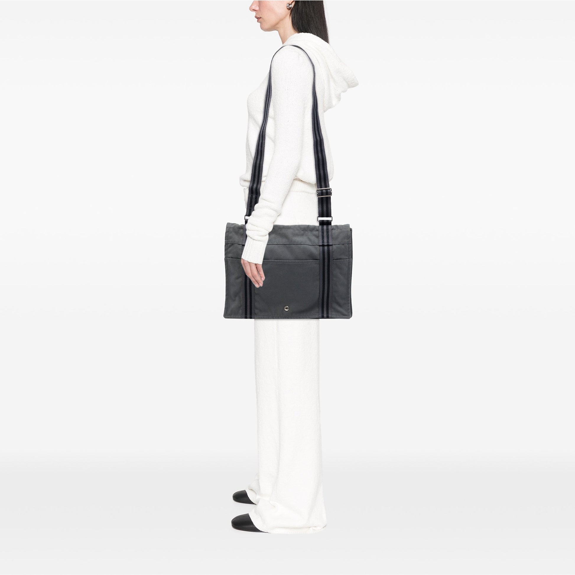 Hermès Canvas Herline Messenger