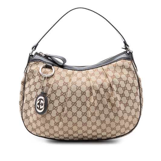 Gucci GG Canvas Sukey Shoulder Bag