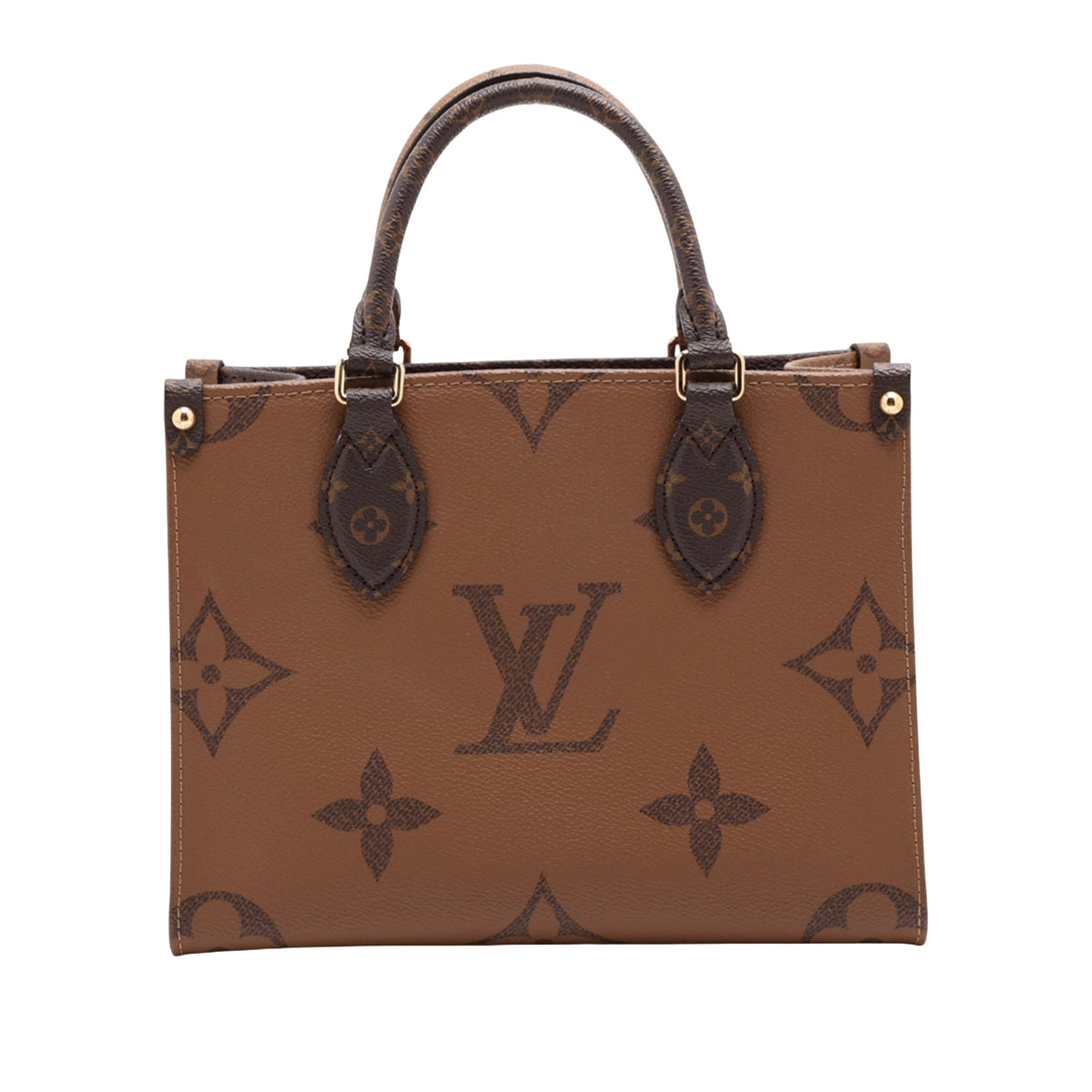 Louis Vuitton Monogram Reverse Giant OnTheGo PM — Brown