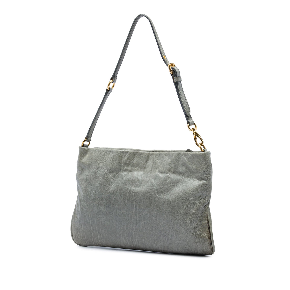 Miu Miu Nappa Charm Shoulder Bag