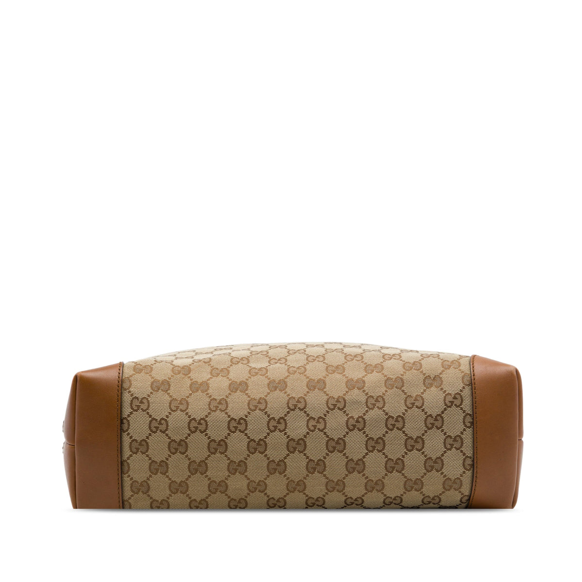 Gucci GG Canvas Web Crossbody — Beige