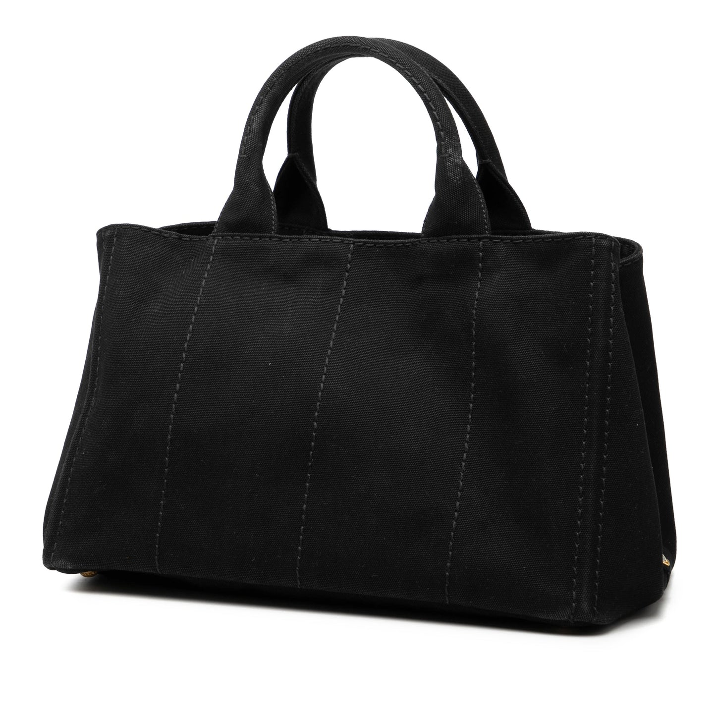 Prada Canvas Canapa Logo Satchel