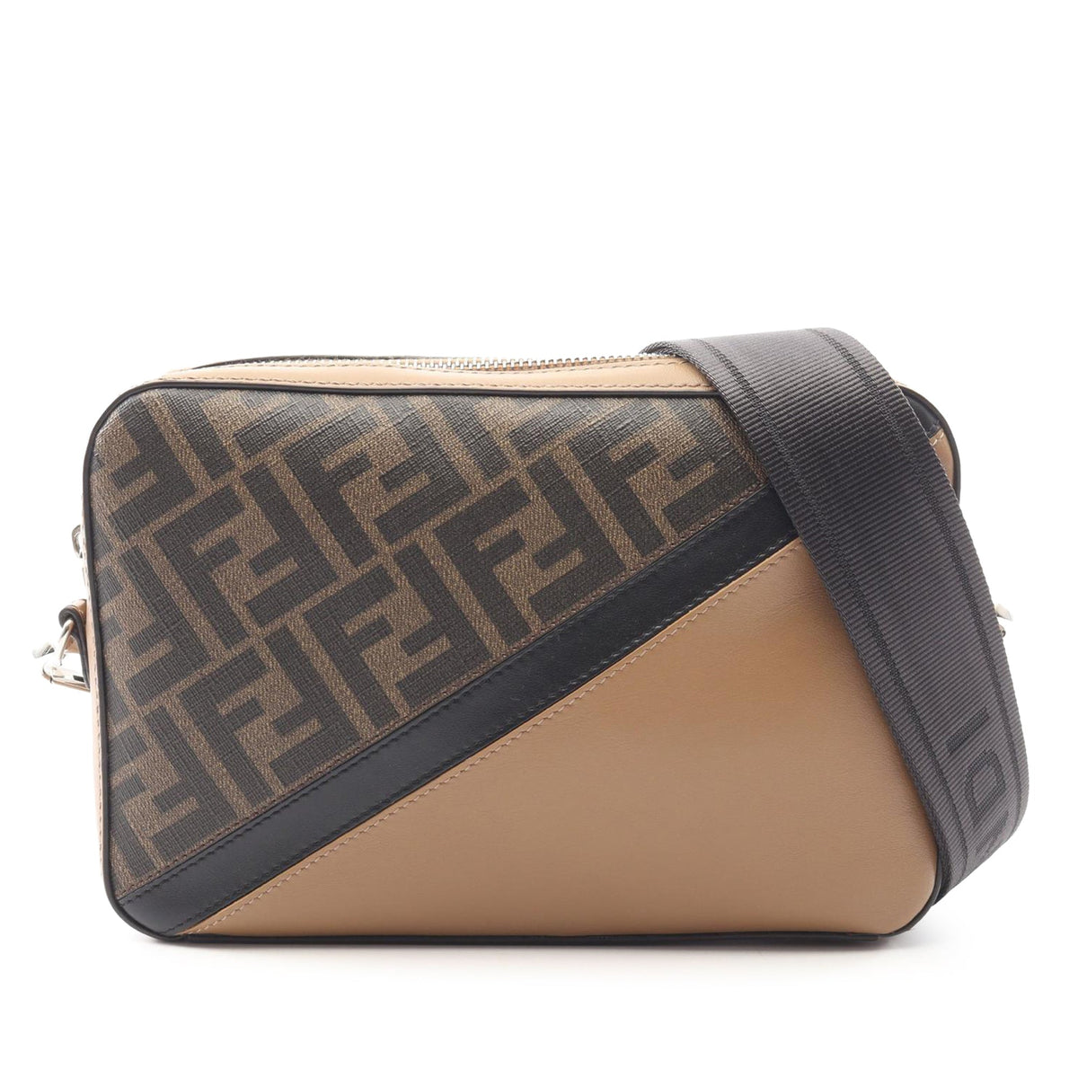 Fendi Zucca Coated Canvas Diagonal Camera Bag