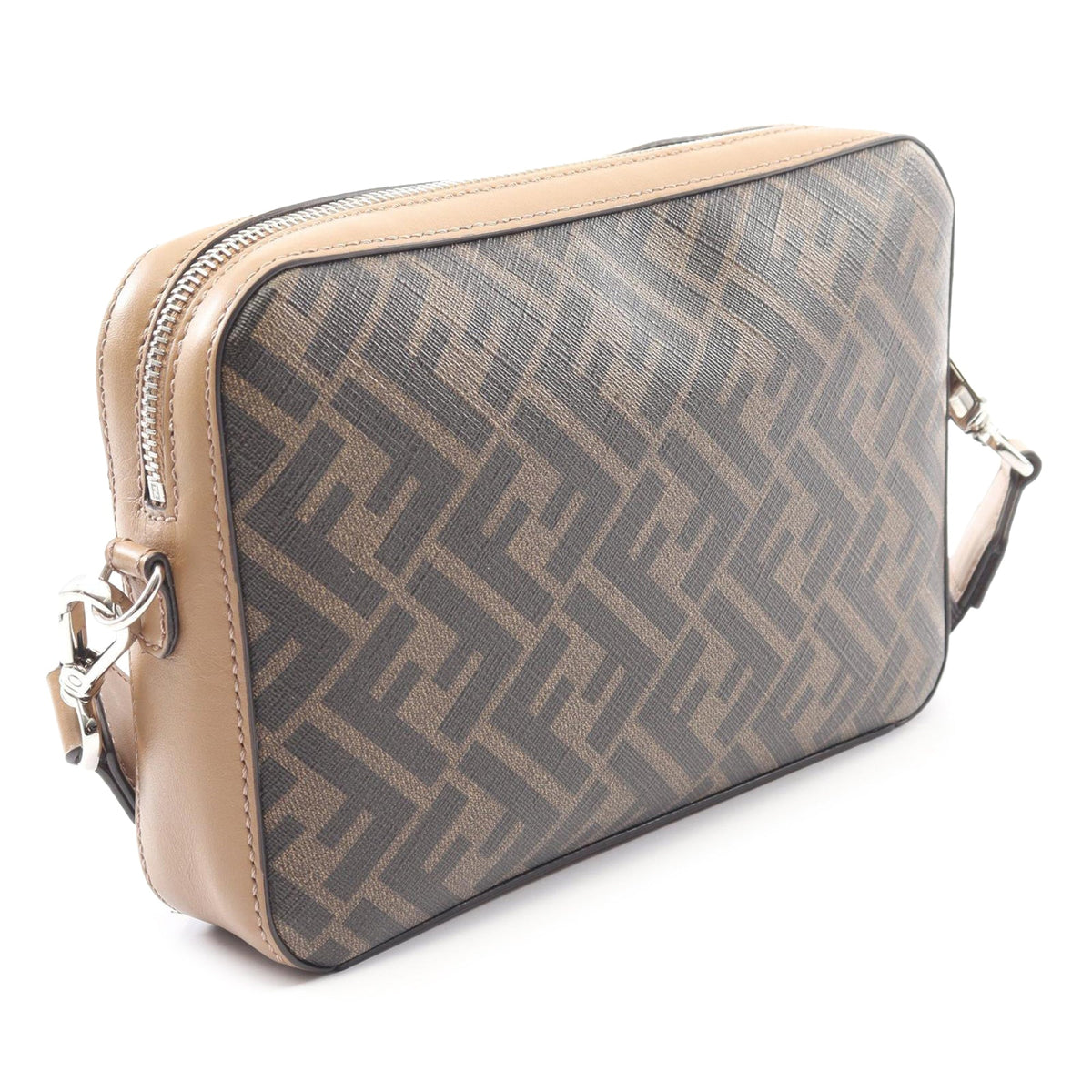 Fendi Zucca Coated Canvas Diagonal Camera Bag