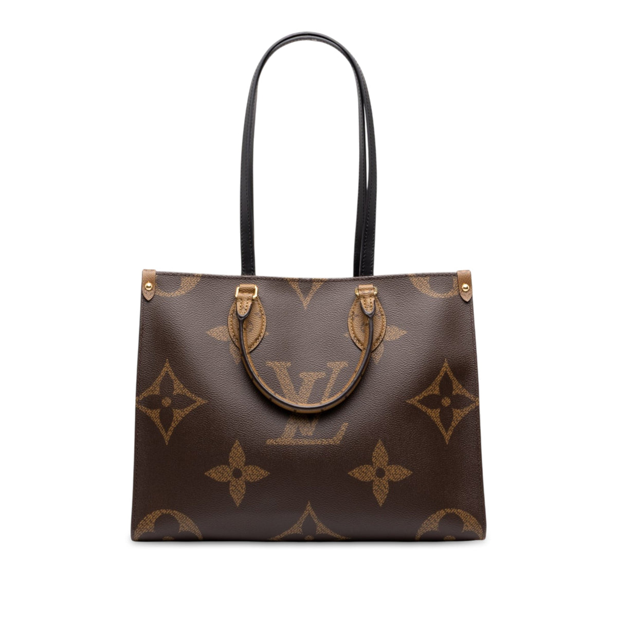 Louis Vuitton Monogram Reverse Giant OnTheGo MM — Brown