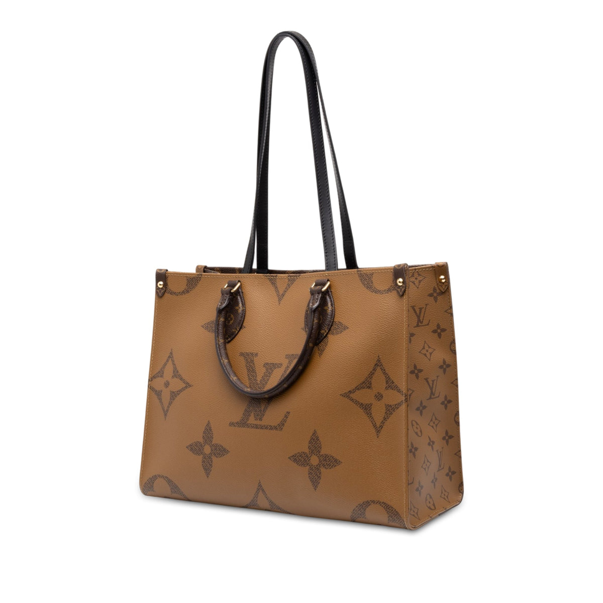 Louis Vuitton Monogram Reverse Giant OnTheGo MM — Brown