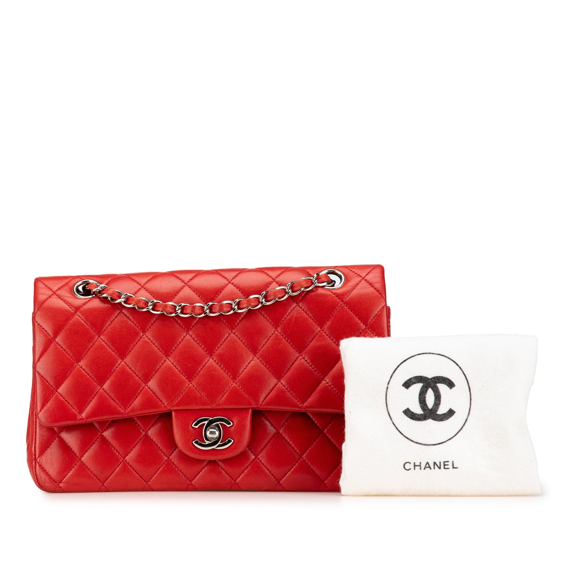 Chanel Medium Classic Lambskin Double Flap