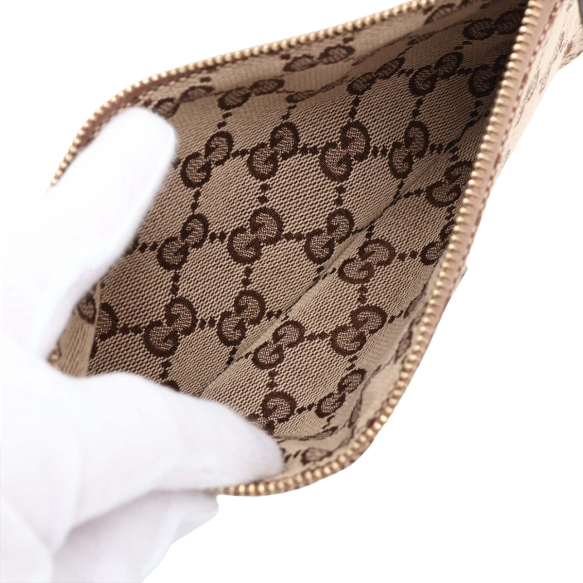 Gucci Large Calfskin Bamboo Reversible Tote — Green