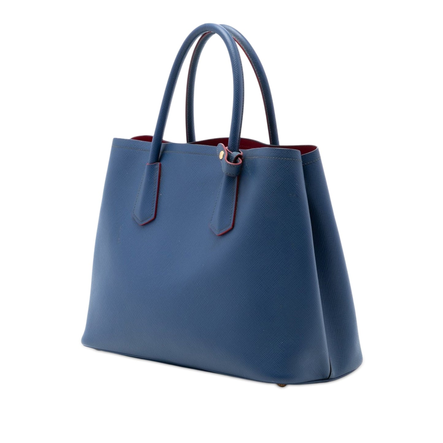 Prada Medium Saffiano Cuir Double Satchel