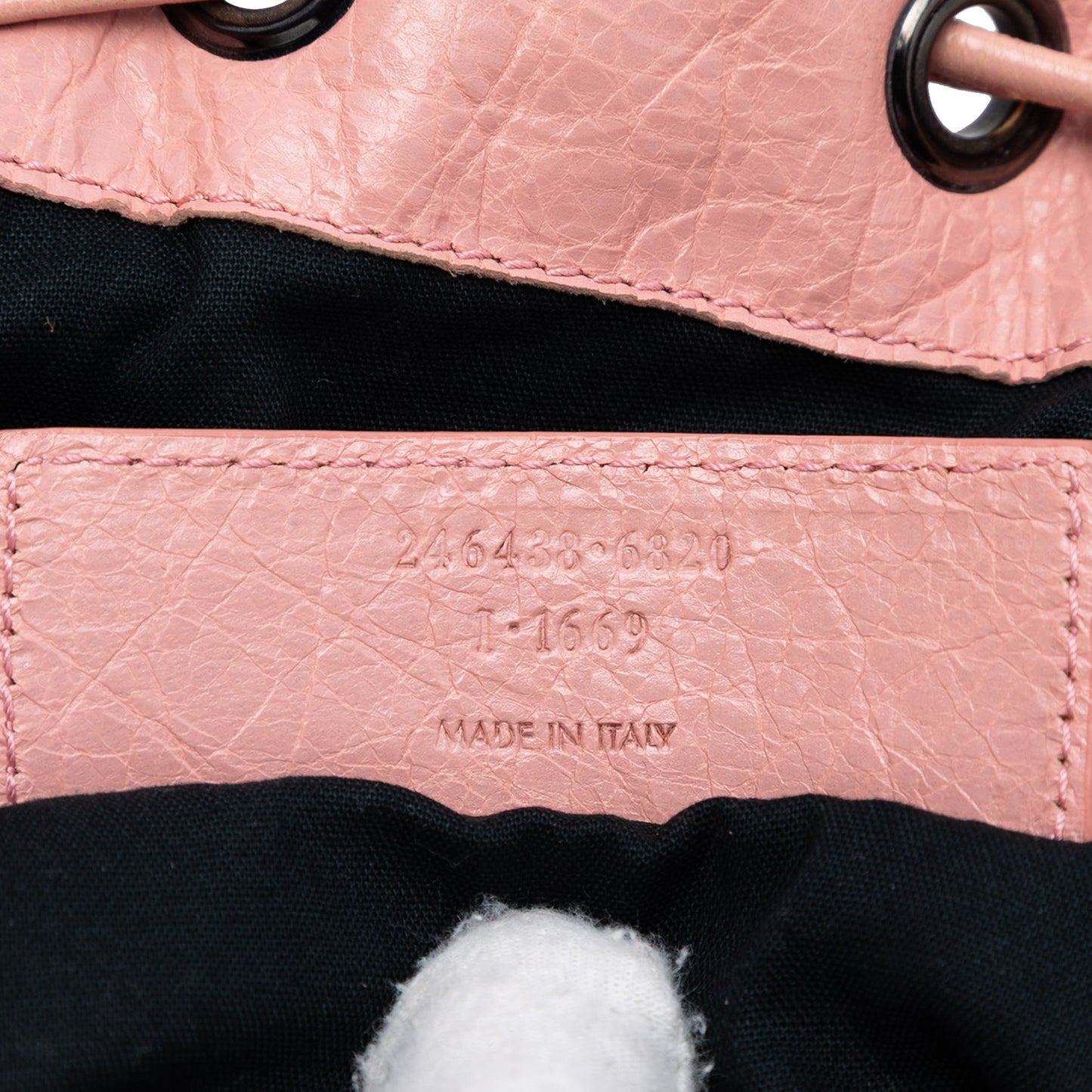 Balenciaga Mini Lambskin Motocross Giant 12 Pompon Bag