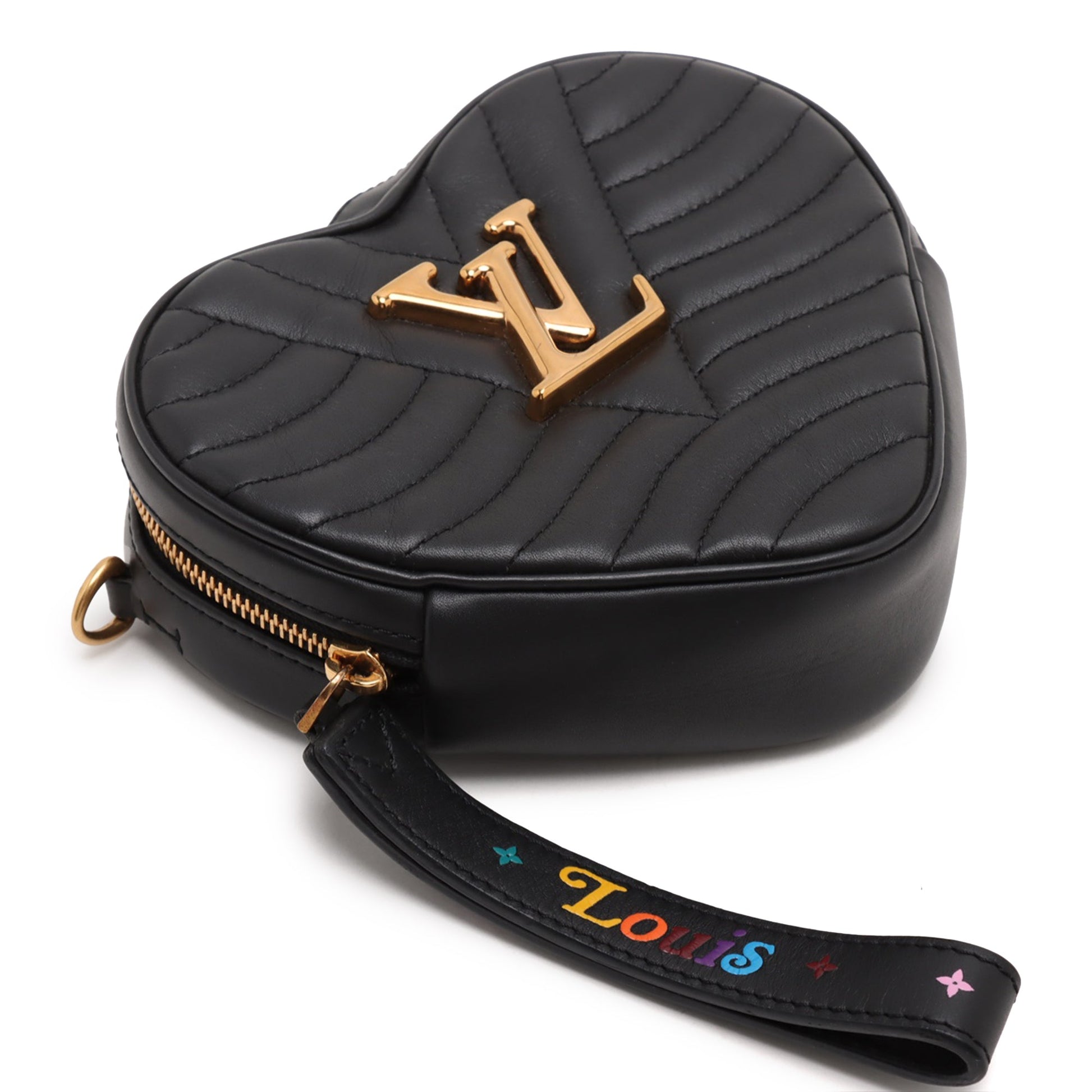 Louis Vuitton Leather New Wave Heart Crossbody