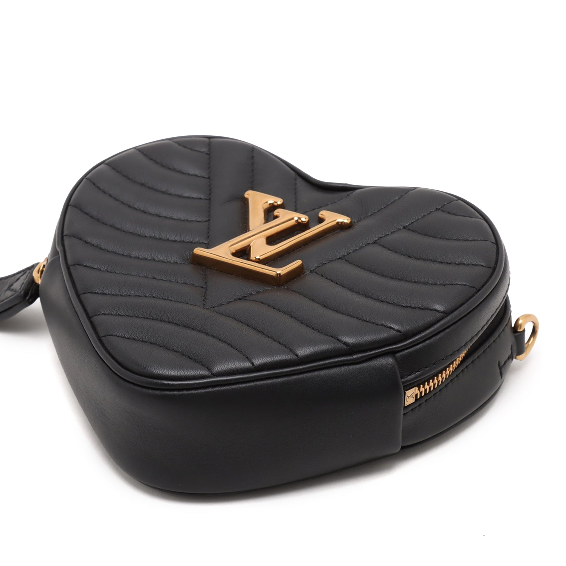 Louis Vuitton Leather New Wave Heart Crossbody