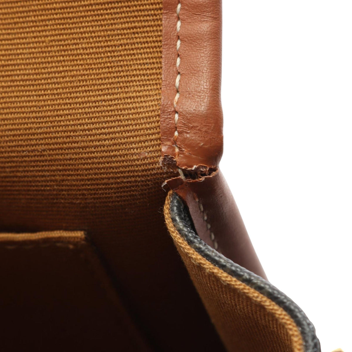 Celine MEdium Triomphe Coated Canvas Folco Crossbody