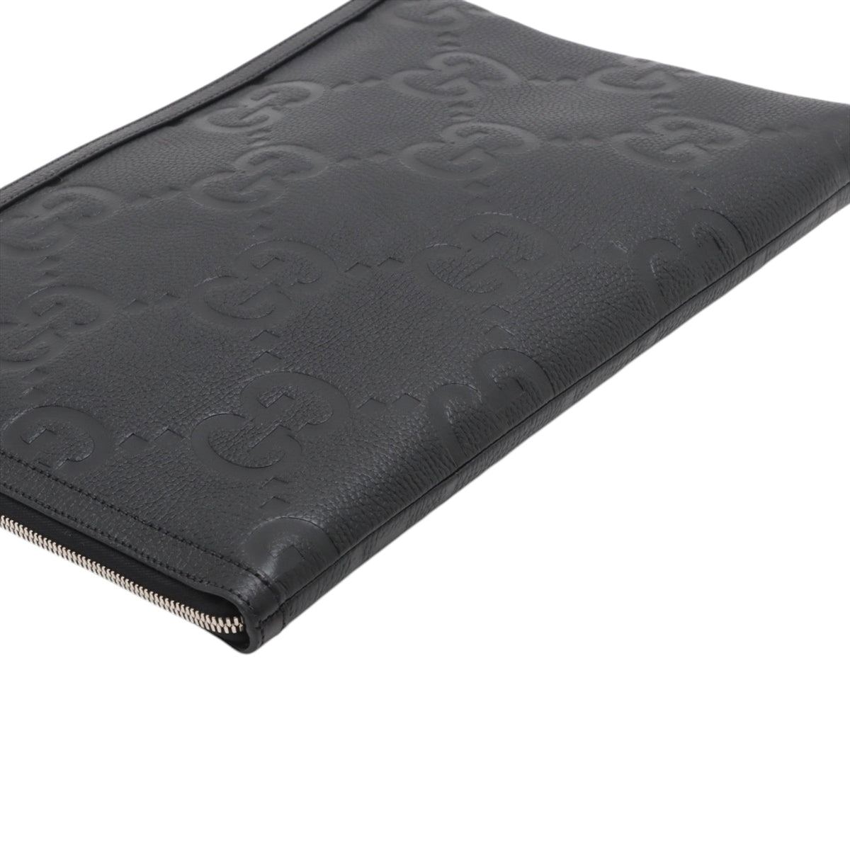 Gucci Jumbo GG Calfskin Clutch