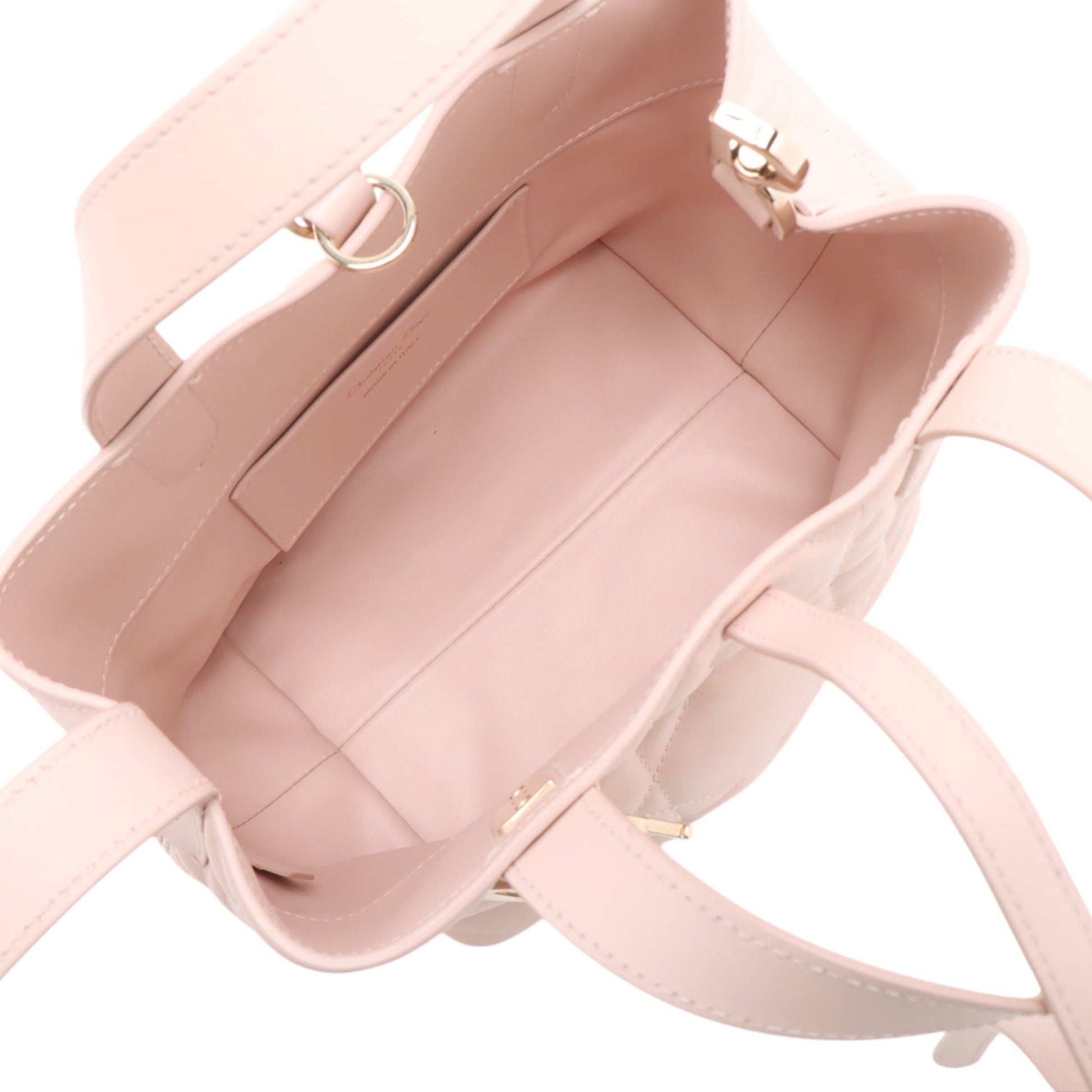 Dior Small Calfskin Macrocannage Toujours Vertical Tote