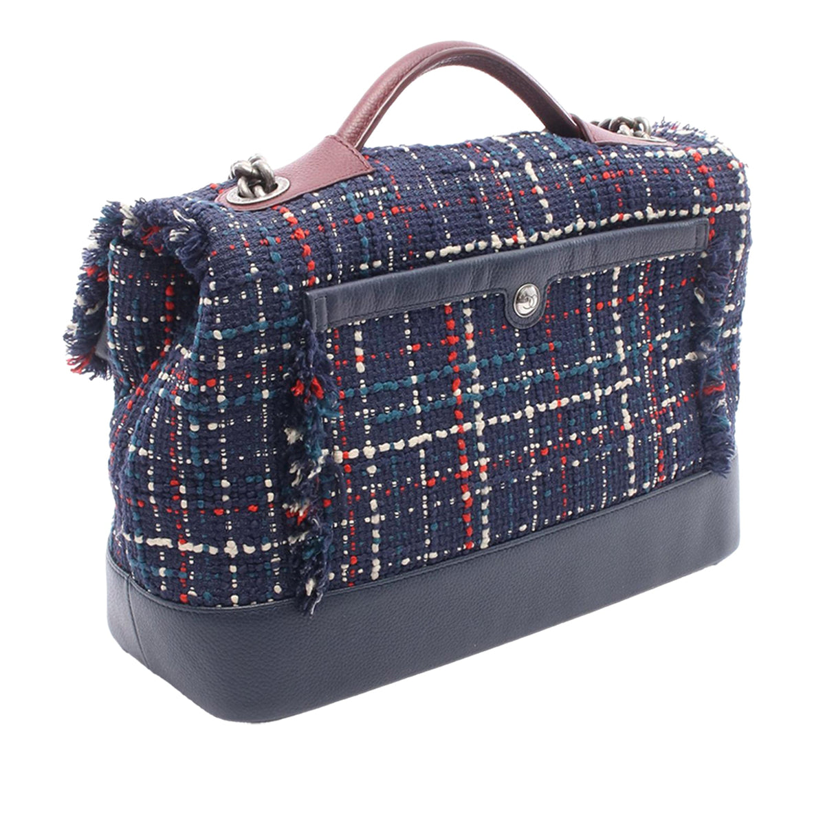 Chanel Tweed Airline Single Flap