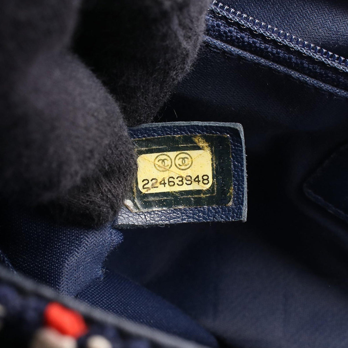 Chanel Tweed Airline Single Flap