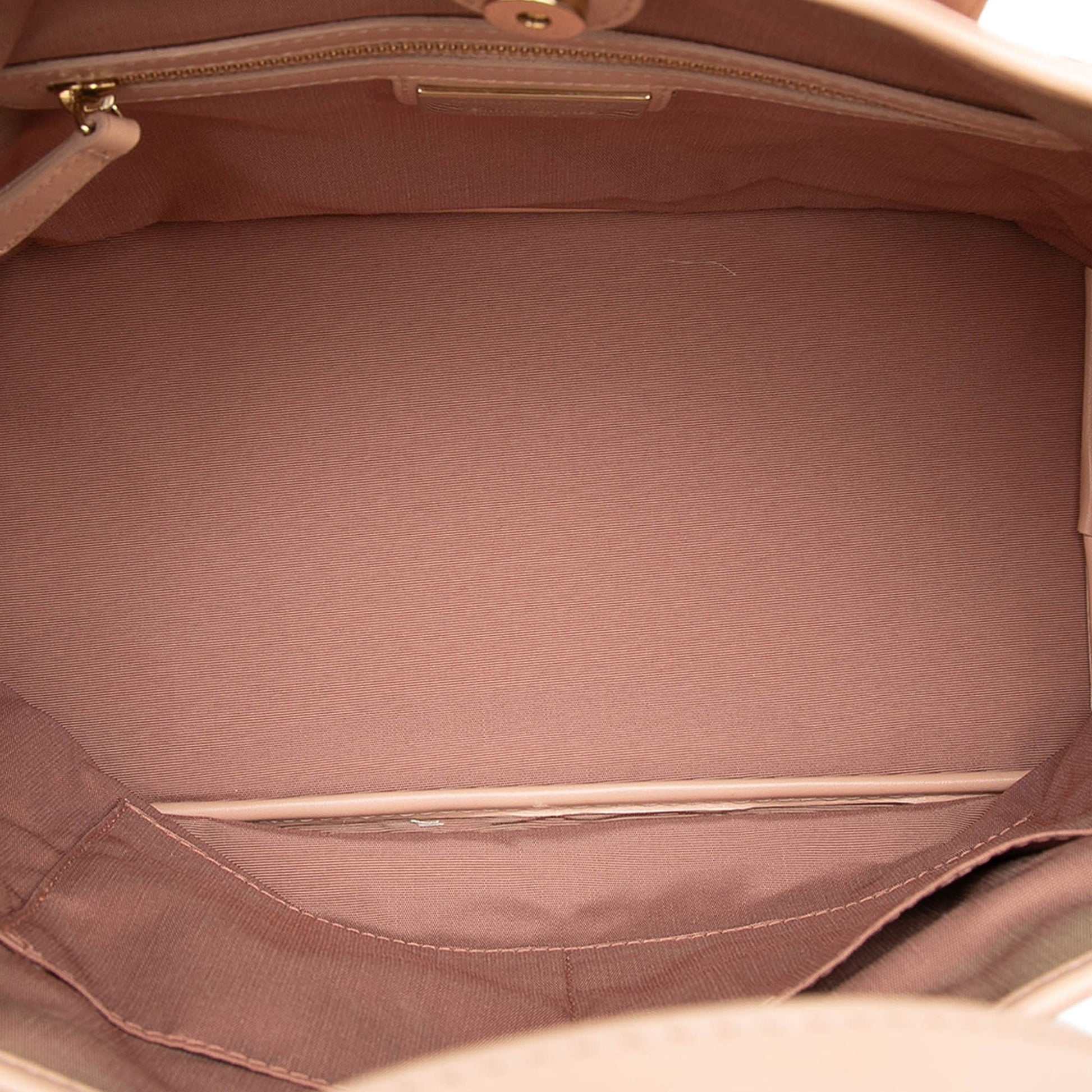 Medium Coated Canvas Cannage Panarea Tote