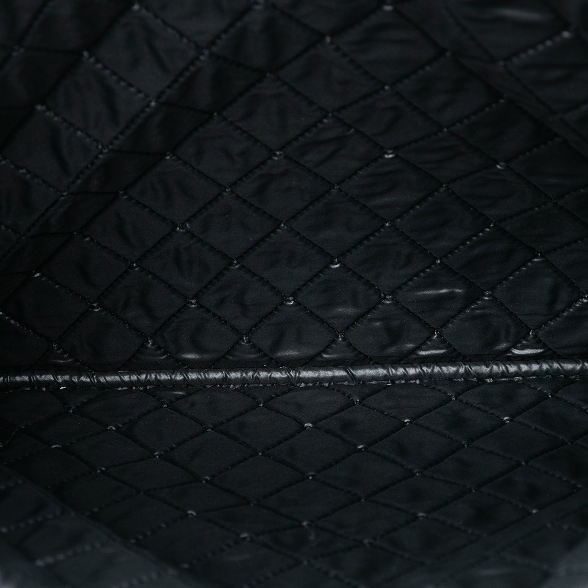 Large Quilted Lambskin O Case Clutch