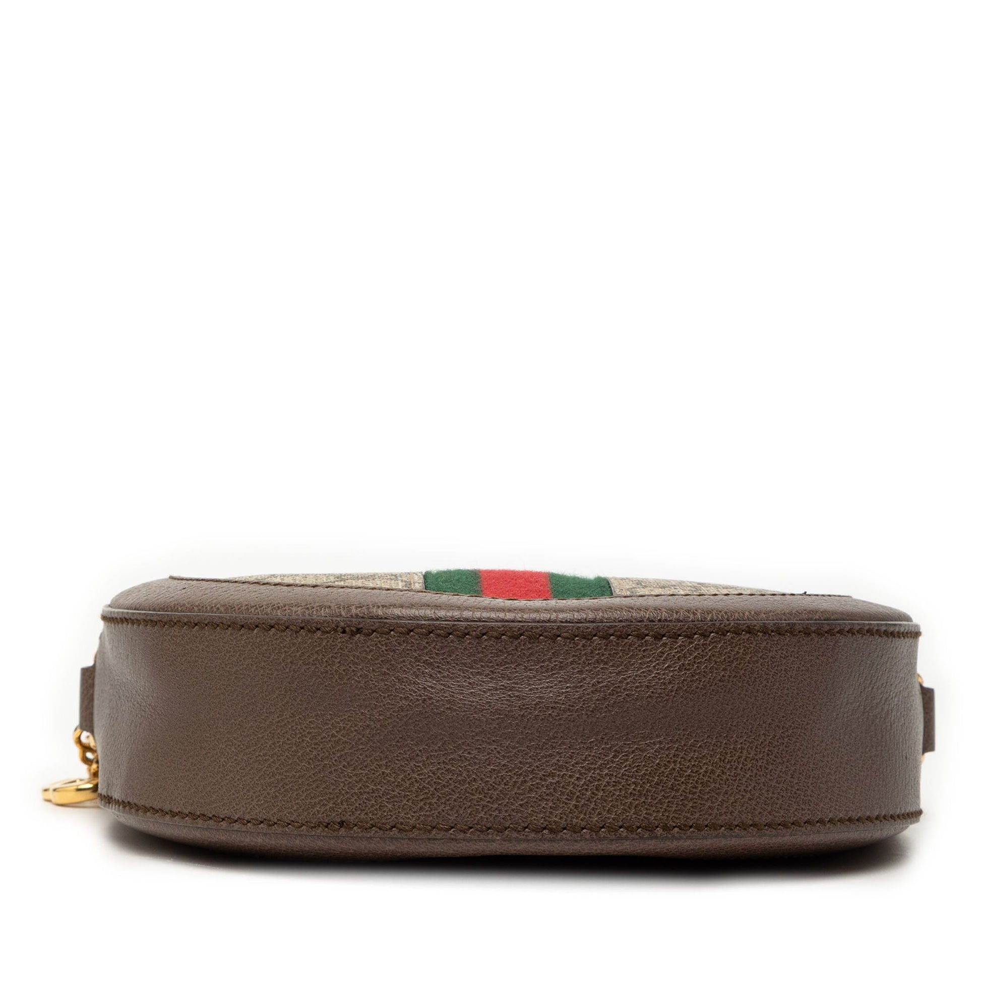 Mini GG Supreme Web Ophidia Round Crossbody