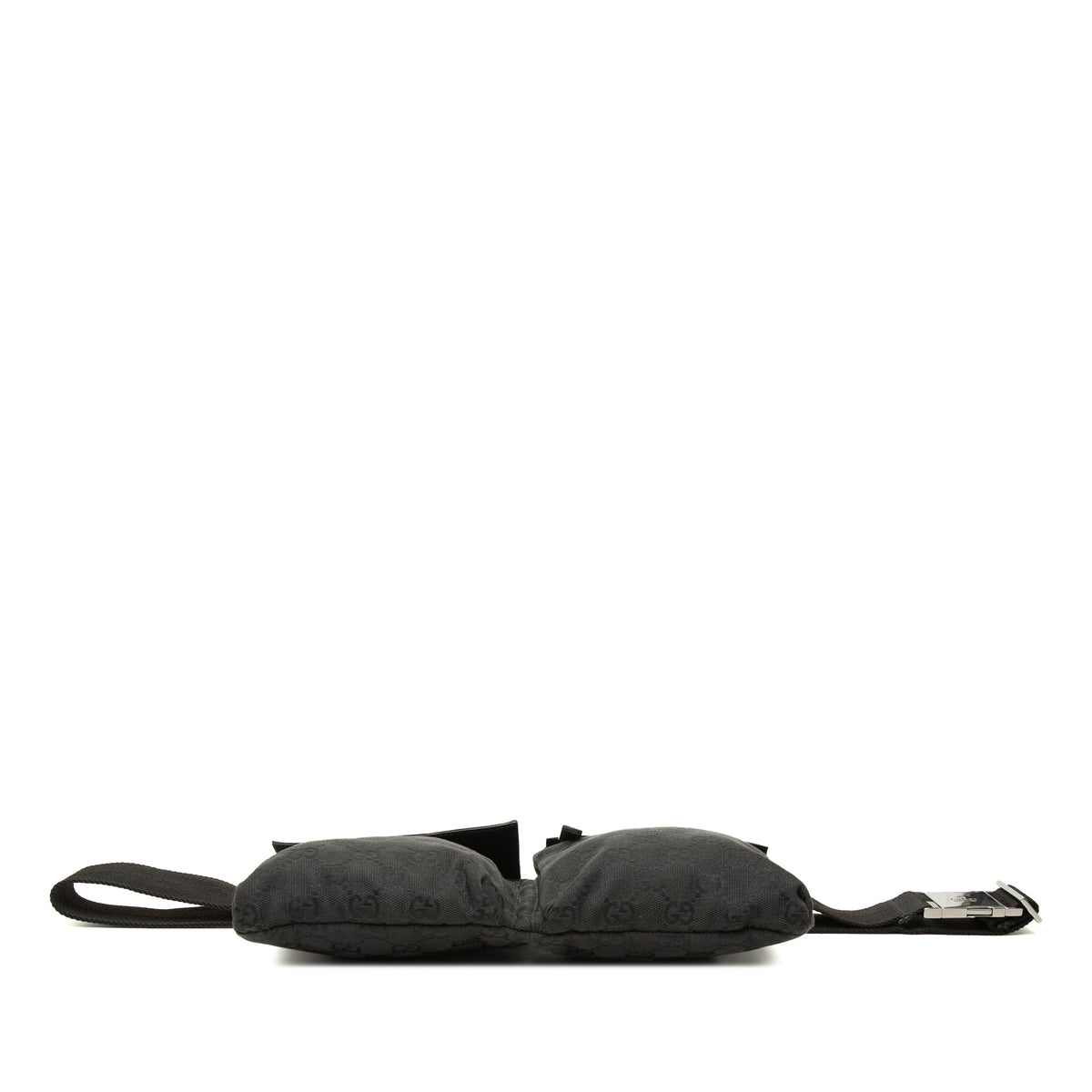 Gucci GG Canvas Double Pocket Belt Bag