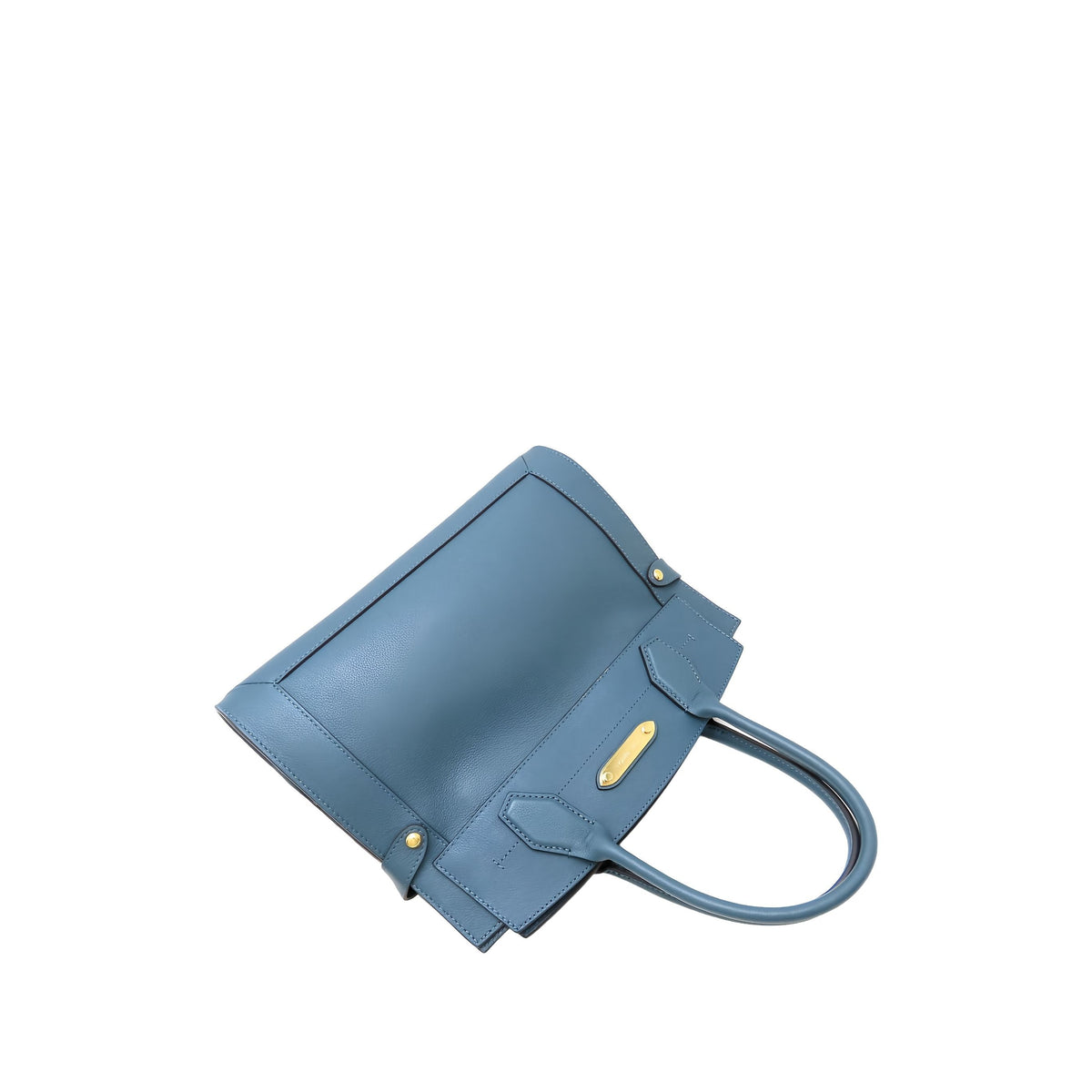 Louis Vuitton Calfskin City Steamer MM — Blue