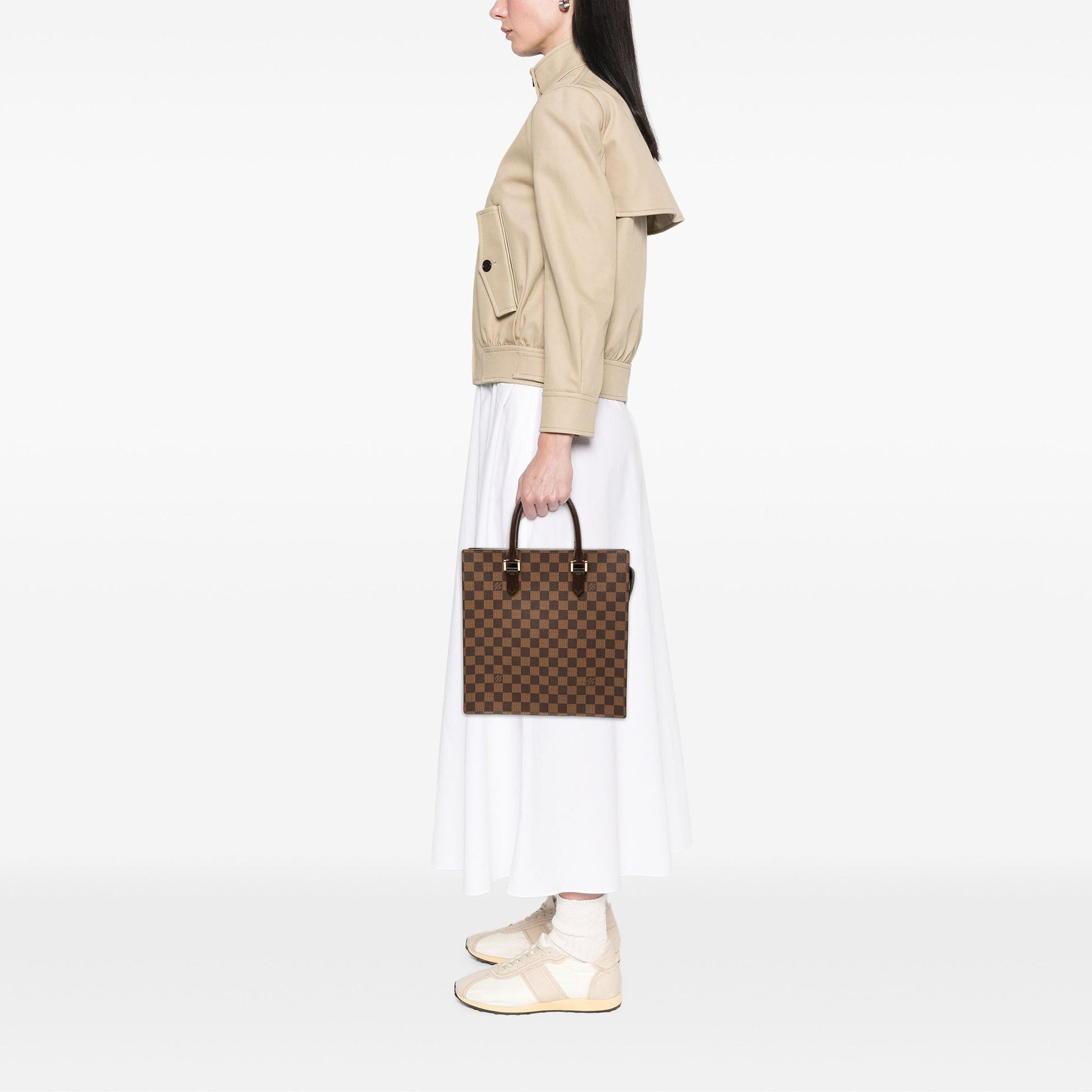 Louis Vuitton Damier Ebene Venice Sac Plat