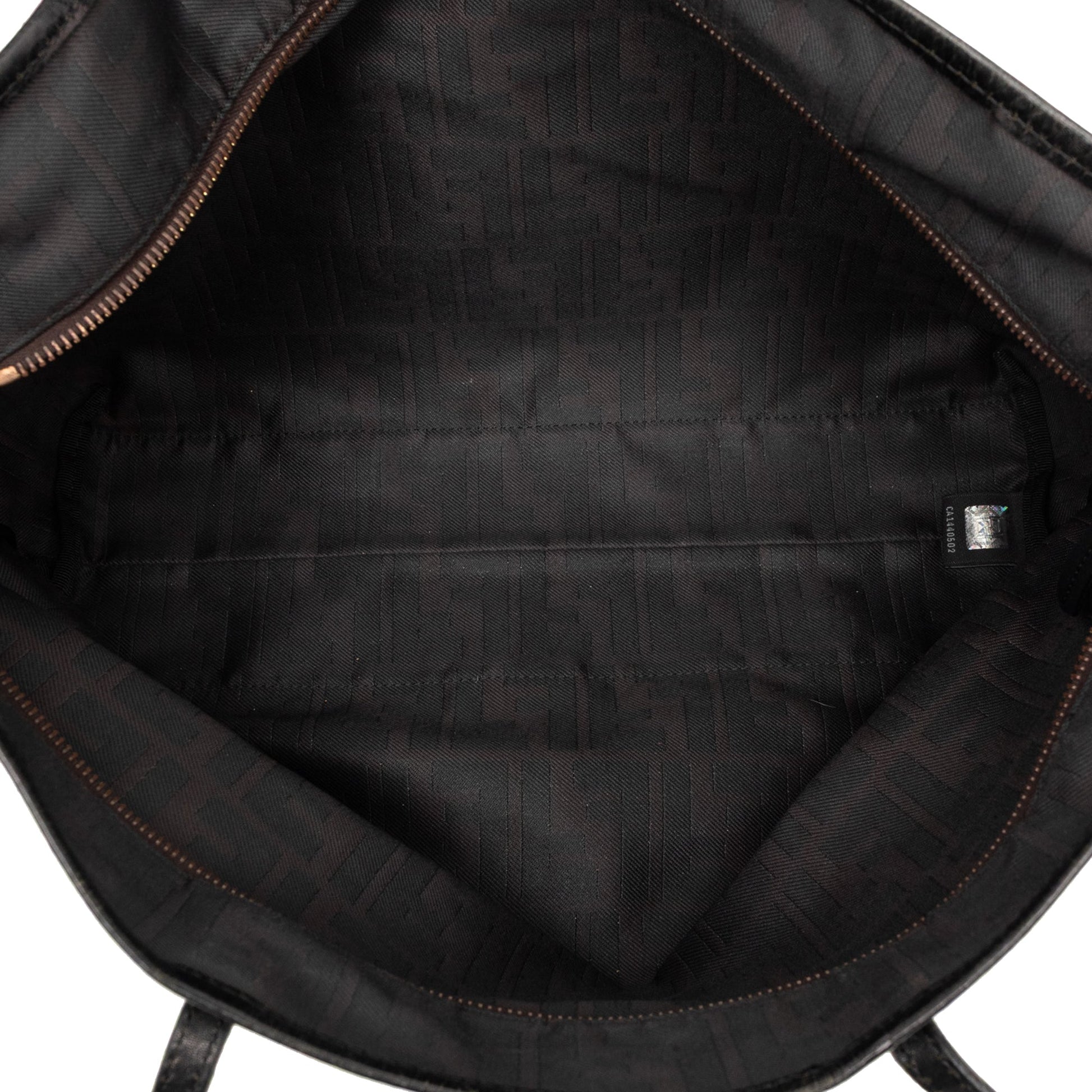 Fendi Small Zucca Nylon Roll Tote