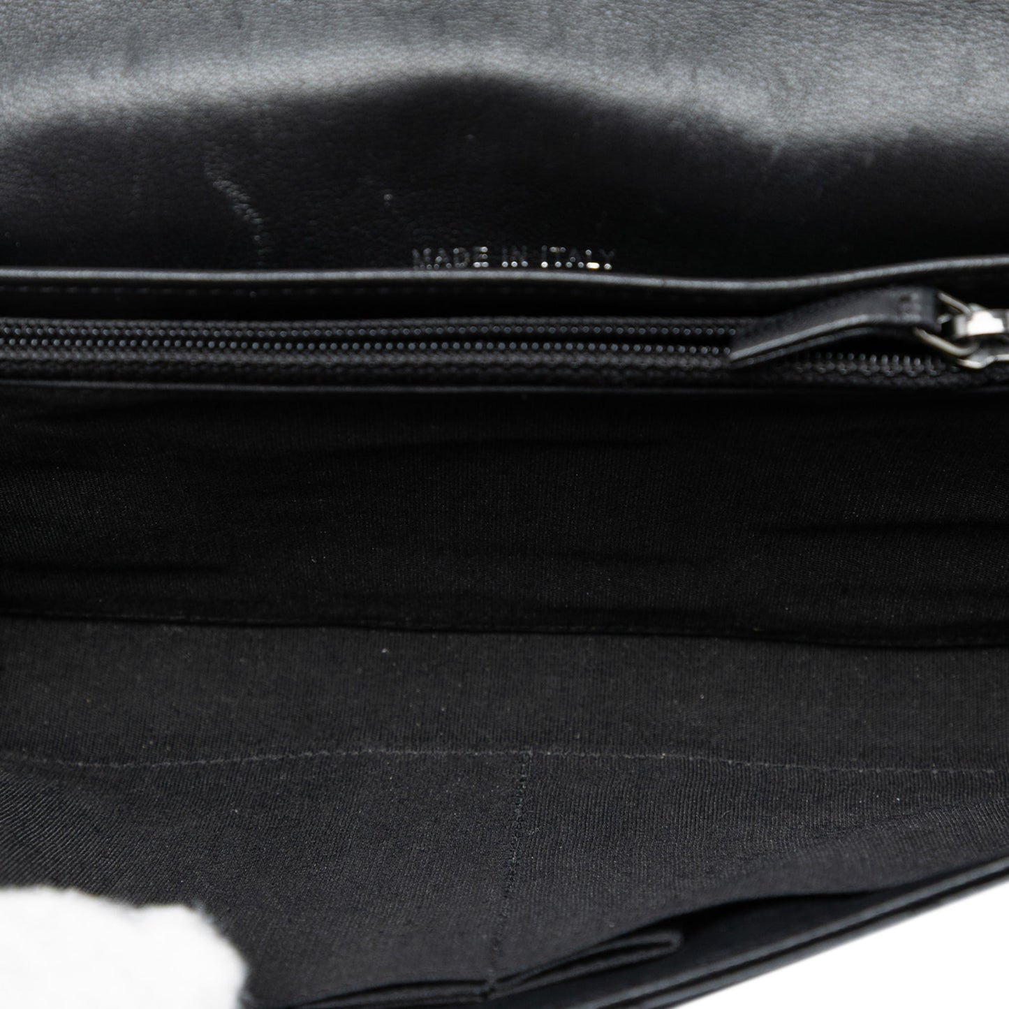 Chanel Quilted Lambskin Boy Wallet On Chain